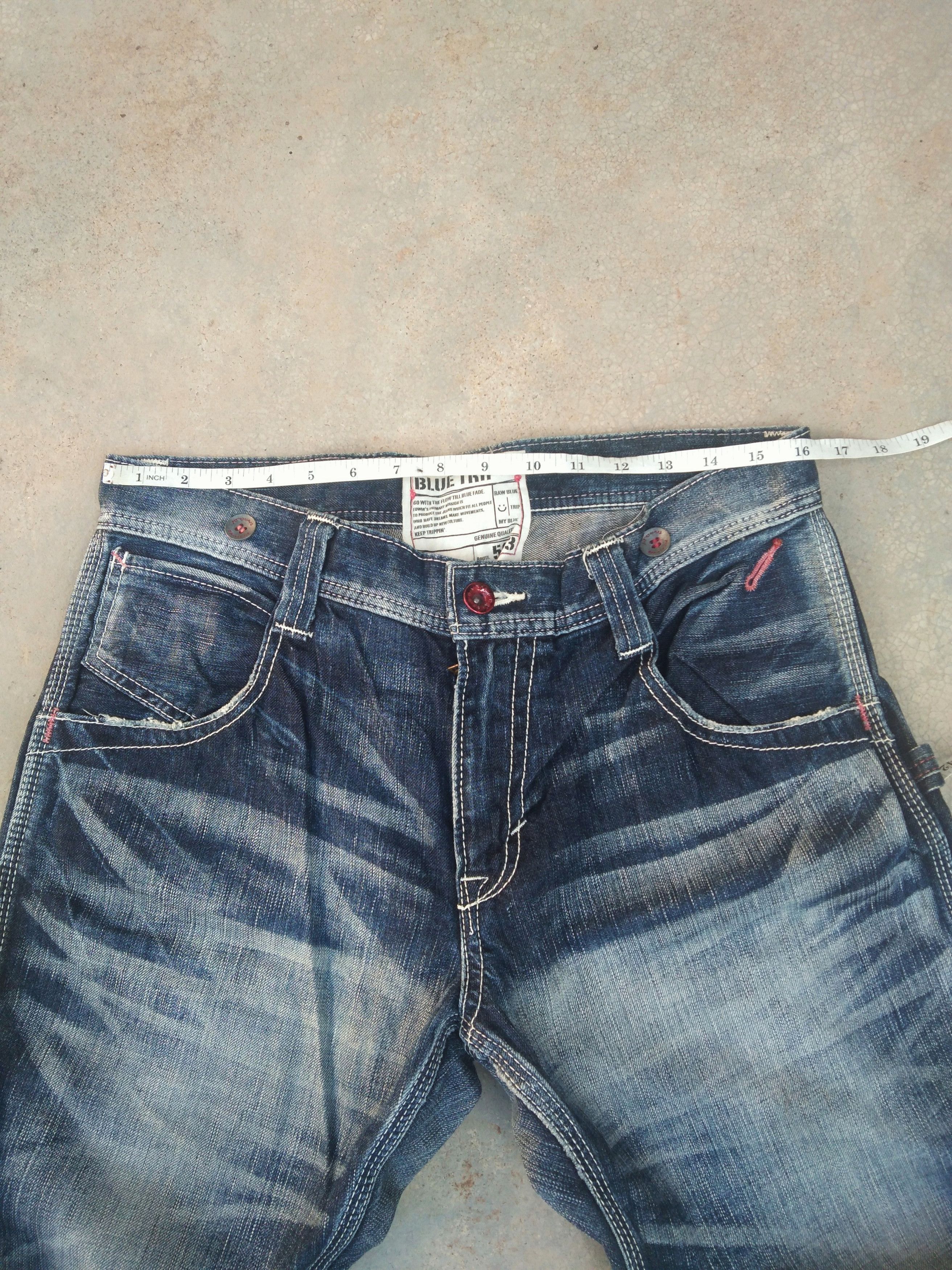 Japanese Brand Vintage Edwin 503 Straight Leg Carpenter Jeans 32x32 Size US 32 / EU 48 - 11 Thumbnail