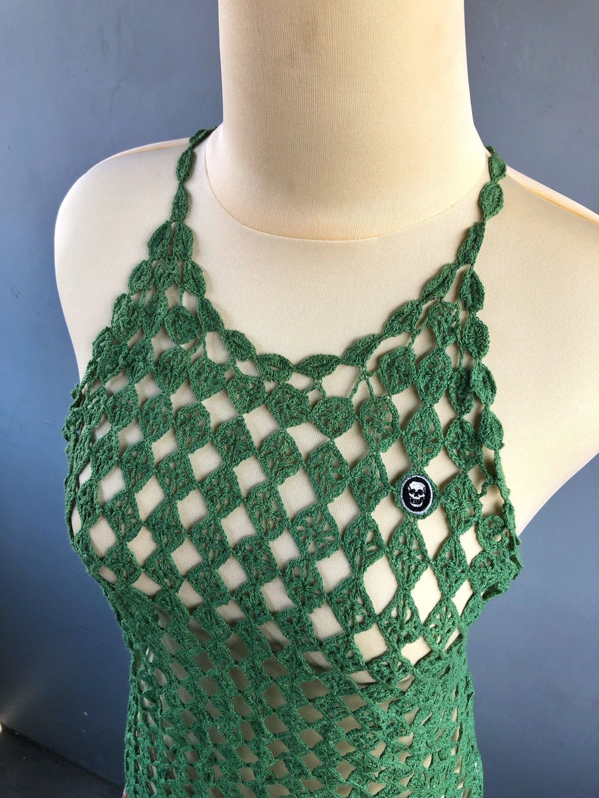 Hysteric Glamour × Japanese Brand × Le Grande Bleu (L.G.B.) Hysteric Glamour Spider Web Tanktop Size S / US 4 / IT 40 - 2 Thumbnail
