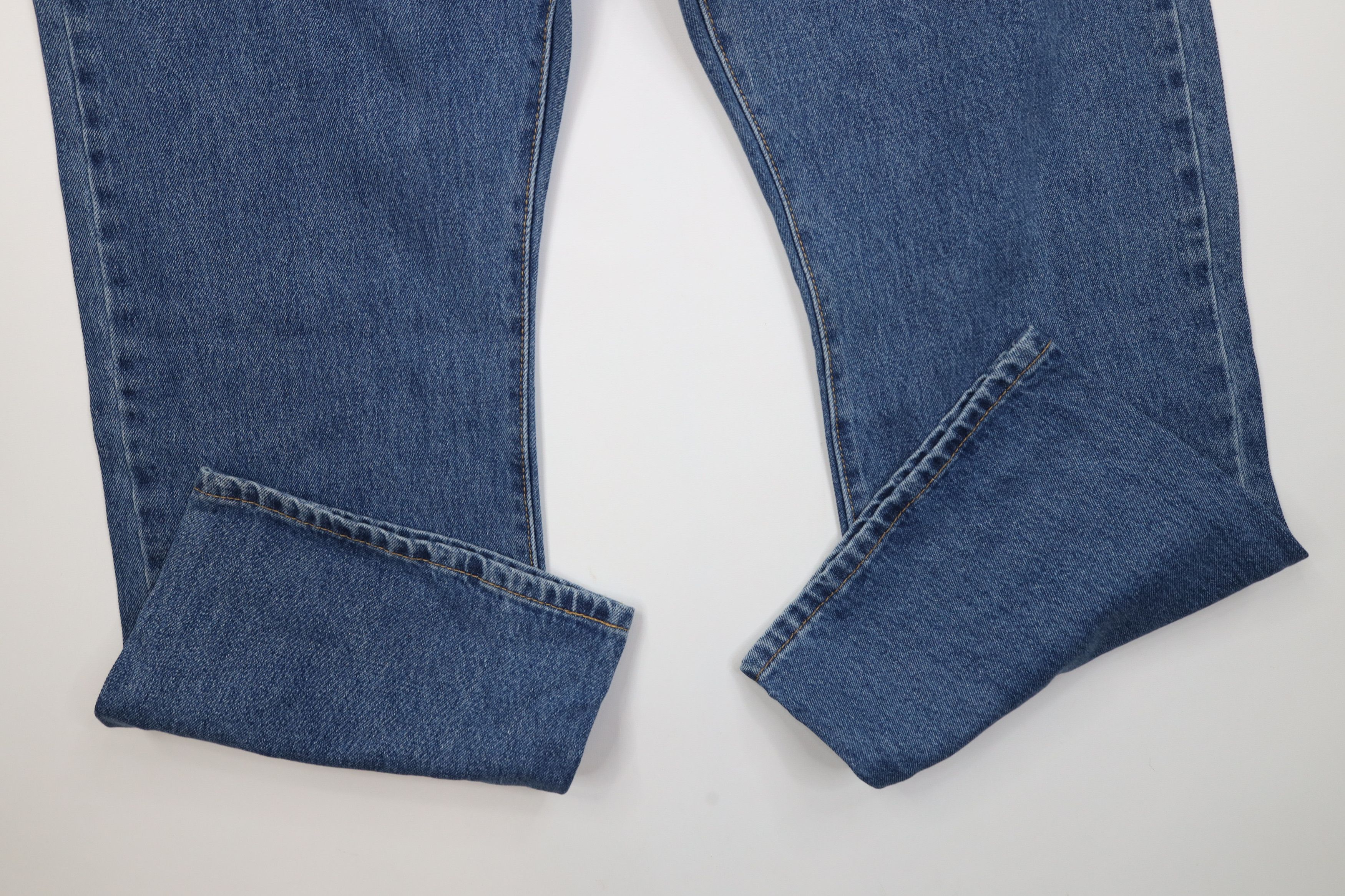 Levi's Vintage Y2K Levis 517 Western Wide Leg Denim Jeans Blue Size US 42 / EU 58 - 5 Thumbnail