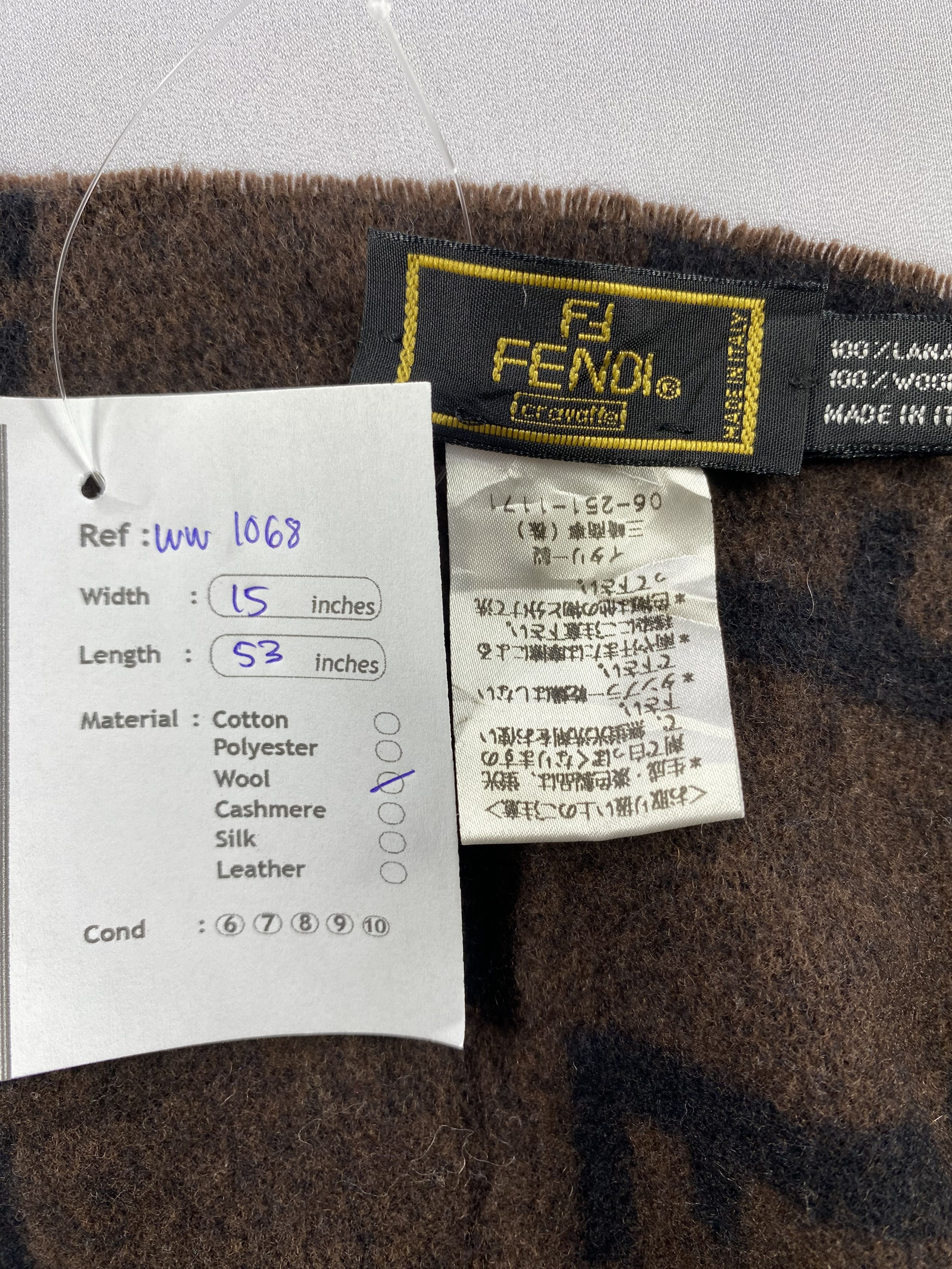 Fendi × Vintage Fendi Scarf / Muffler / Neckwear Size ONE SIZE - 5 Thumbnail