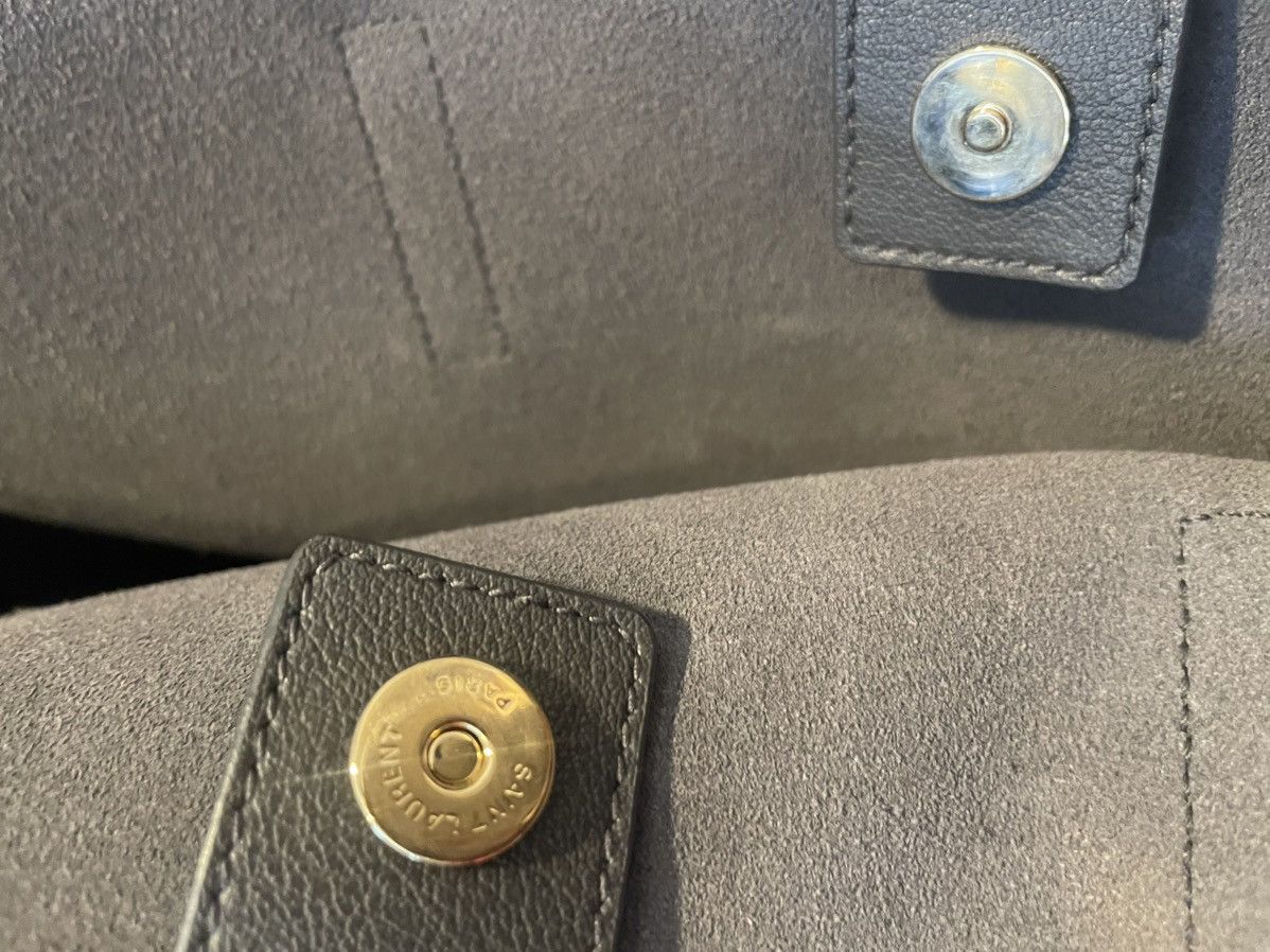 Yves Saint Laurent YSL Leather Tote Bag Size ONE SIZE - 3 Thumbnail