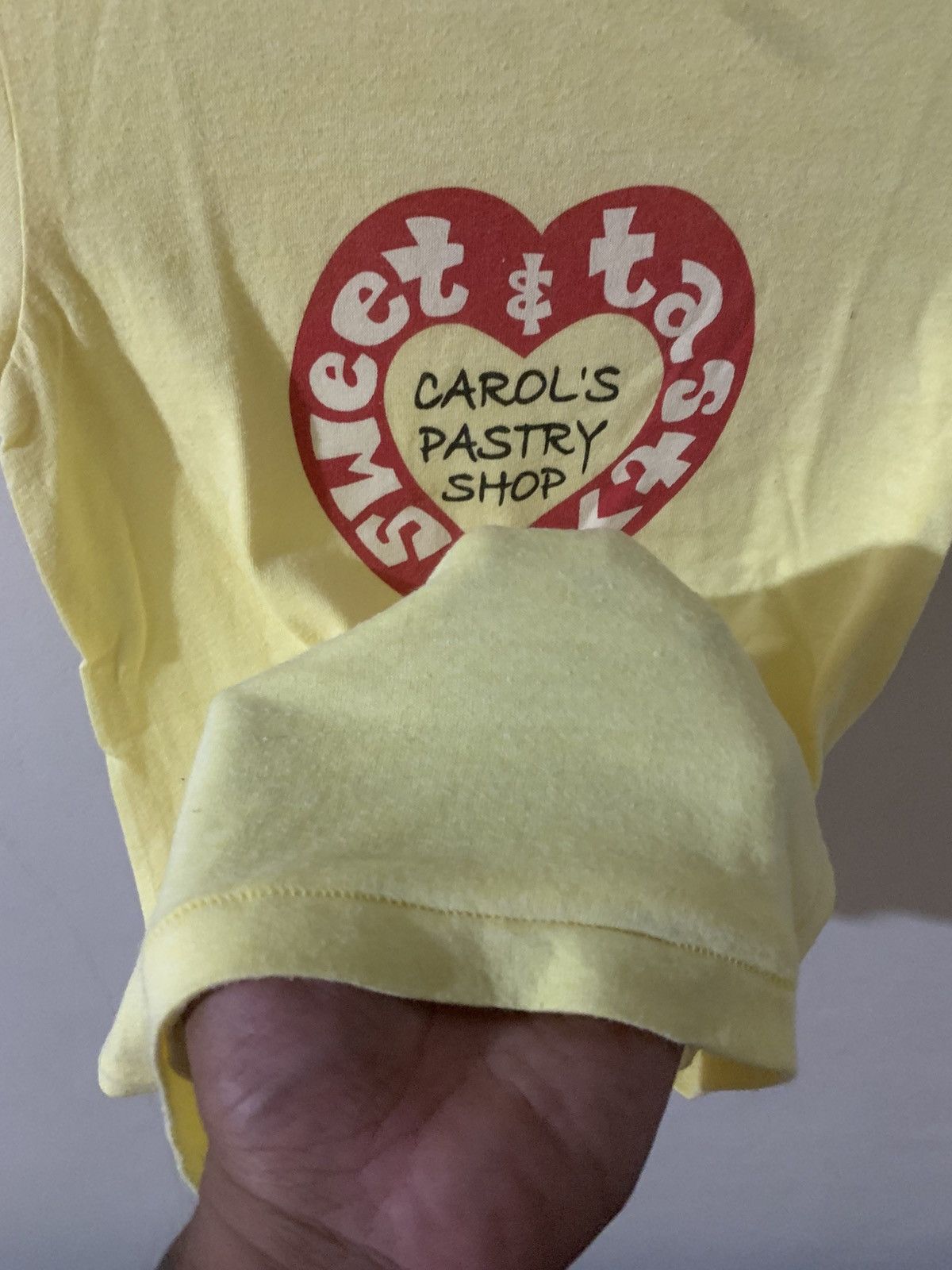 Japanese Brand Vintage 80s Sweet & Tasty Ringer Tee Shirt Size US M / EU 48-50 / 2 - 4 Thumbnail