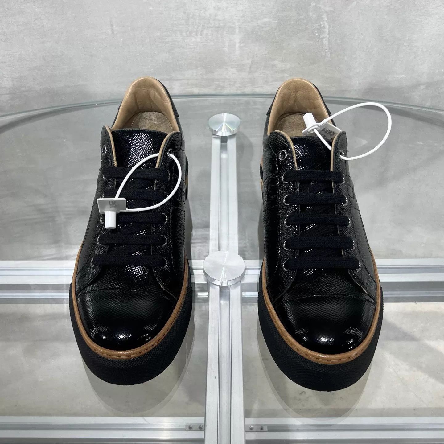 Hermes Hermes black H-logo platform shoes 37 EU Size US 6.5 / IT 36.5 - 1 Thumbnail