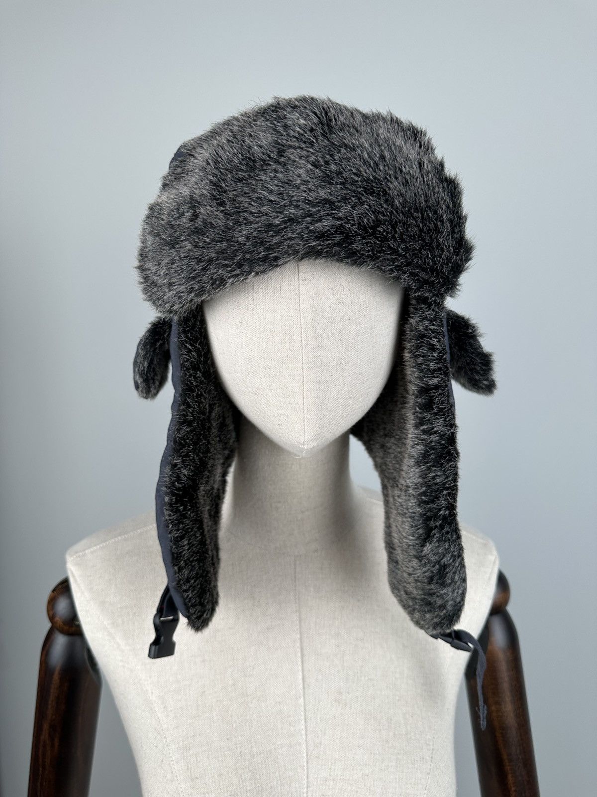 Vintage Avant Garde Vintage Y2k Ushanka Hat Size ONE SIZE - 3 Thumbnail