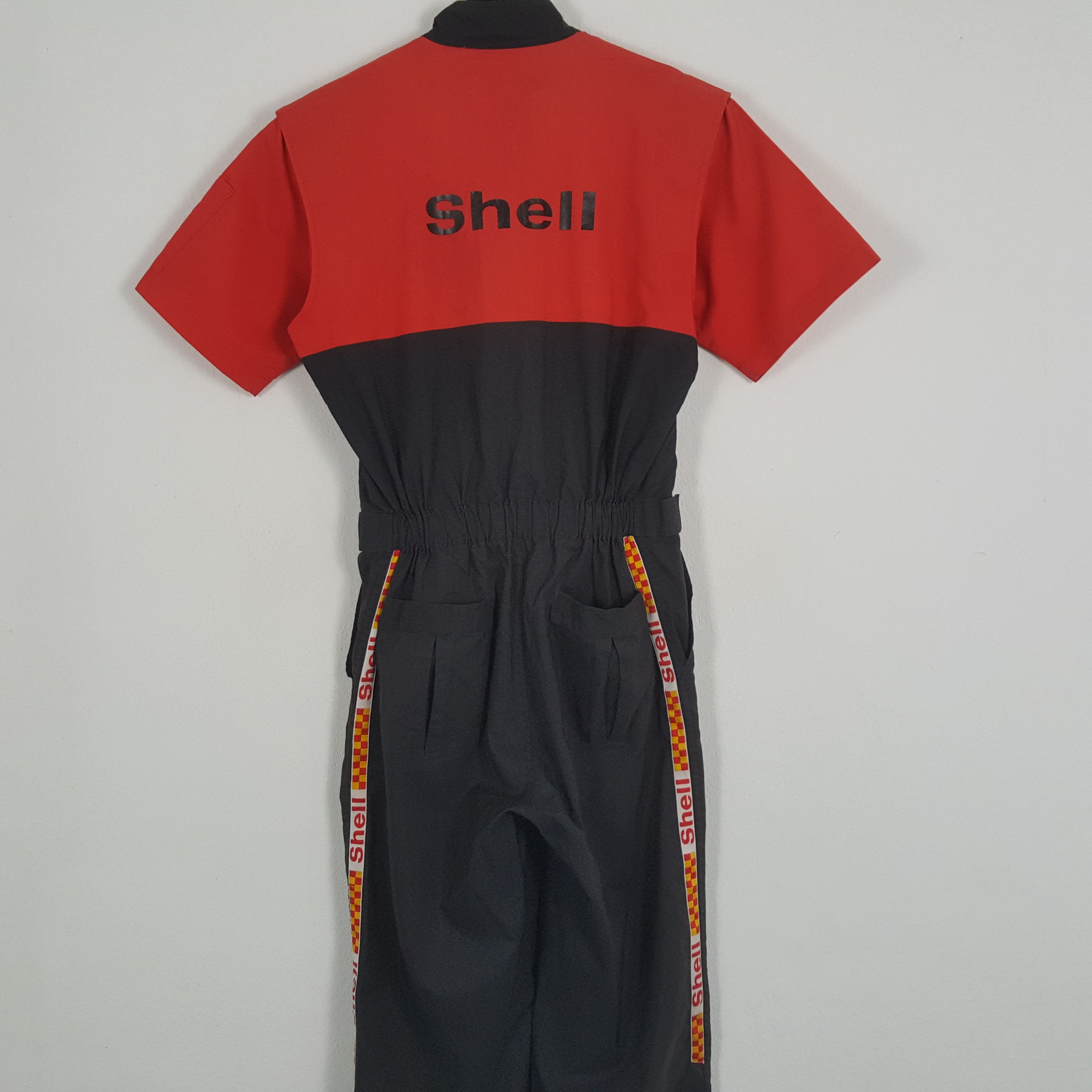 Vintage SHELL Racing Workwear Style Coverall Jacket Size US M / EU 48-50 / 2 - 2 Thumbnail