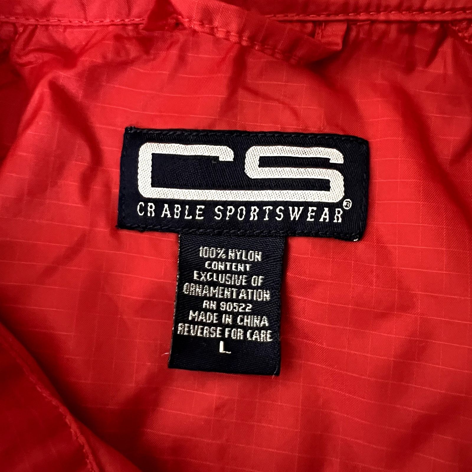 Other Vintage Ohio State Buckeyes Windbreaker Jacket Red Full Zip Size L / US 10 / IT 46 - 6 Thumbnail
