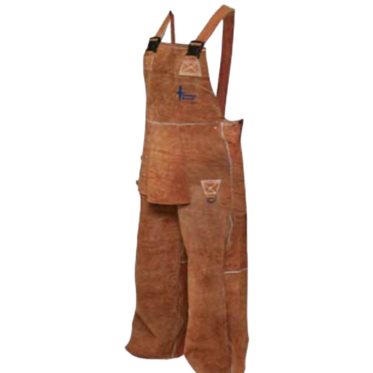 Bob Dale Gander Brand Welding Overalls BDG Split Leather Siz