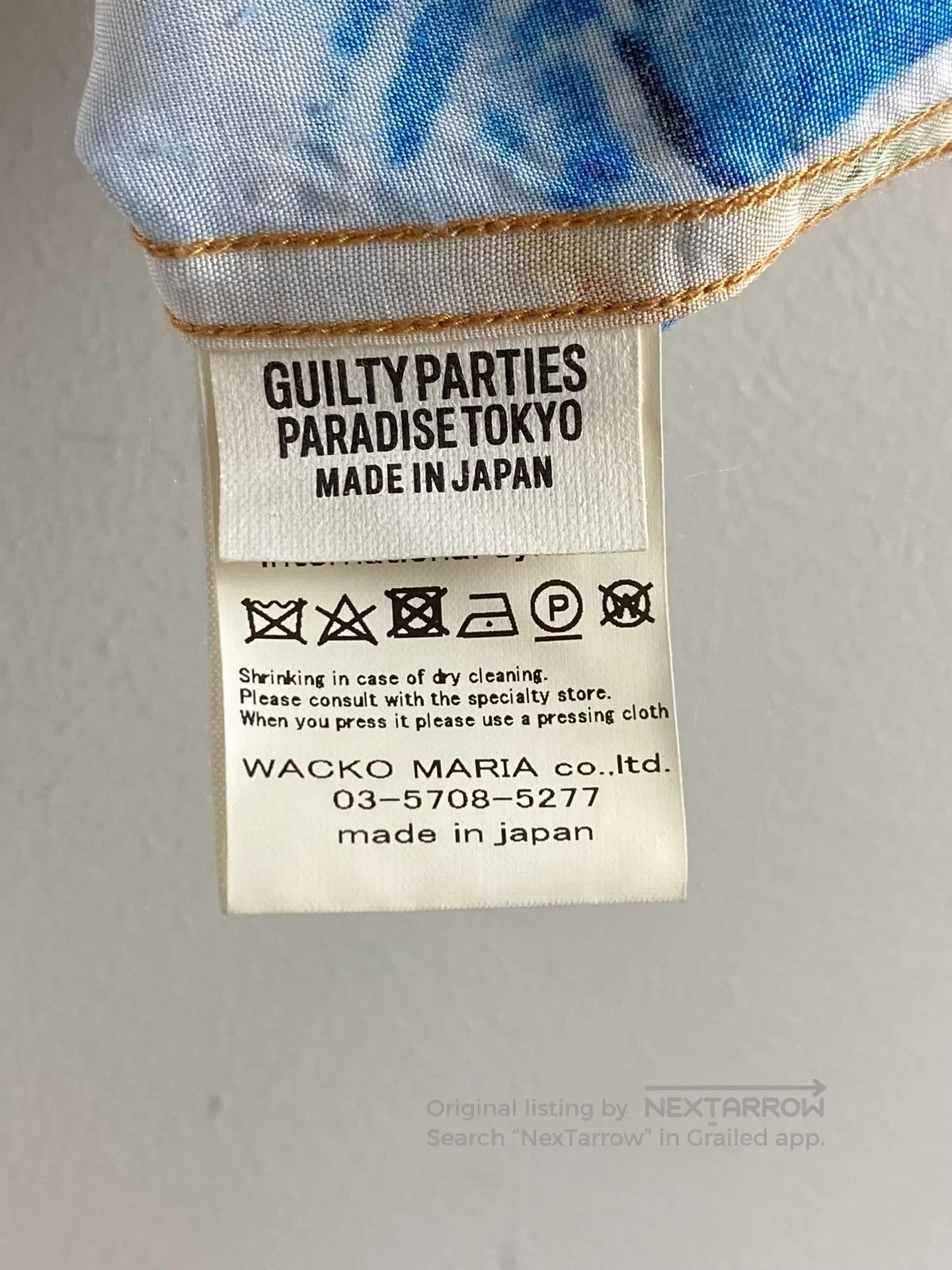 Wacko Maria WACKO MARIA Hawaiian Shirt M. Size US M / EU 48-50 / 2 - 5 Thumbnail