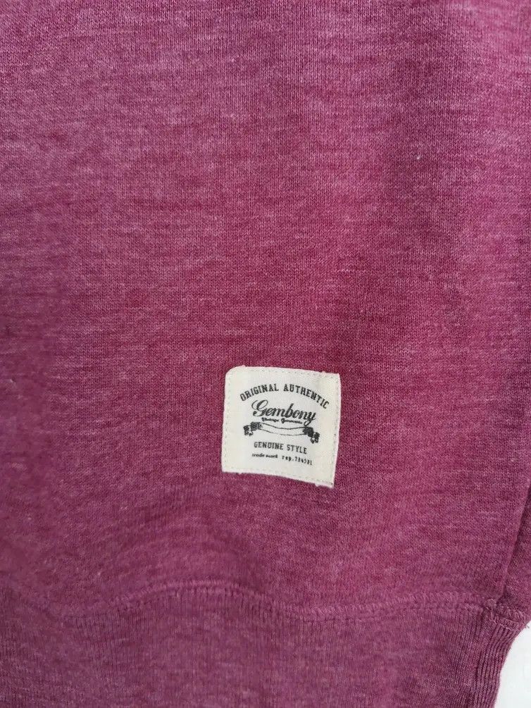 Japanese Brand Gembony as for the Sea Leave it to me Big Logo Sweatshirt Size US L / EU 52-54 / 3 - 4 Thumbnail