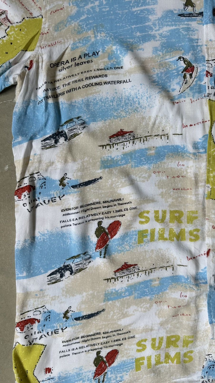 Other VINTAGE KERRY KENNY SUN SIRFING MOTIVE HAWAIIAN SHIRT Size US L / EU 52-54 / 3 - 2 Thumbnail