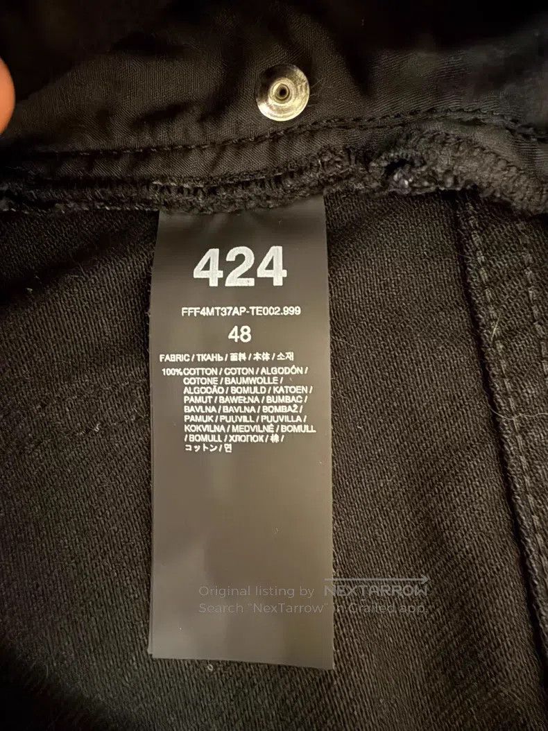 424 424 Denim Seven Eighth Pants Short Size US 32 / EU 48 - 7 Thumbnail