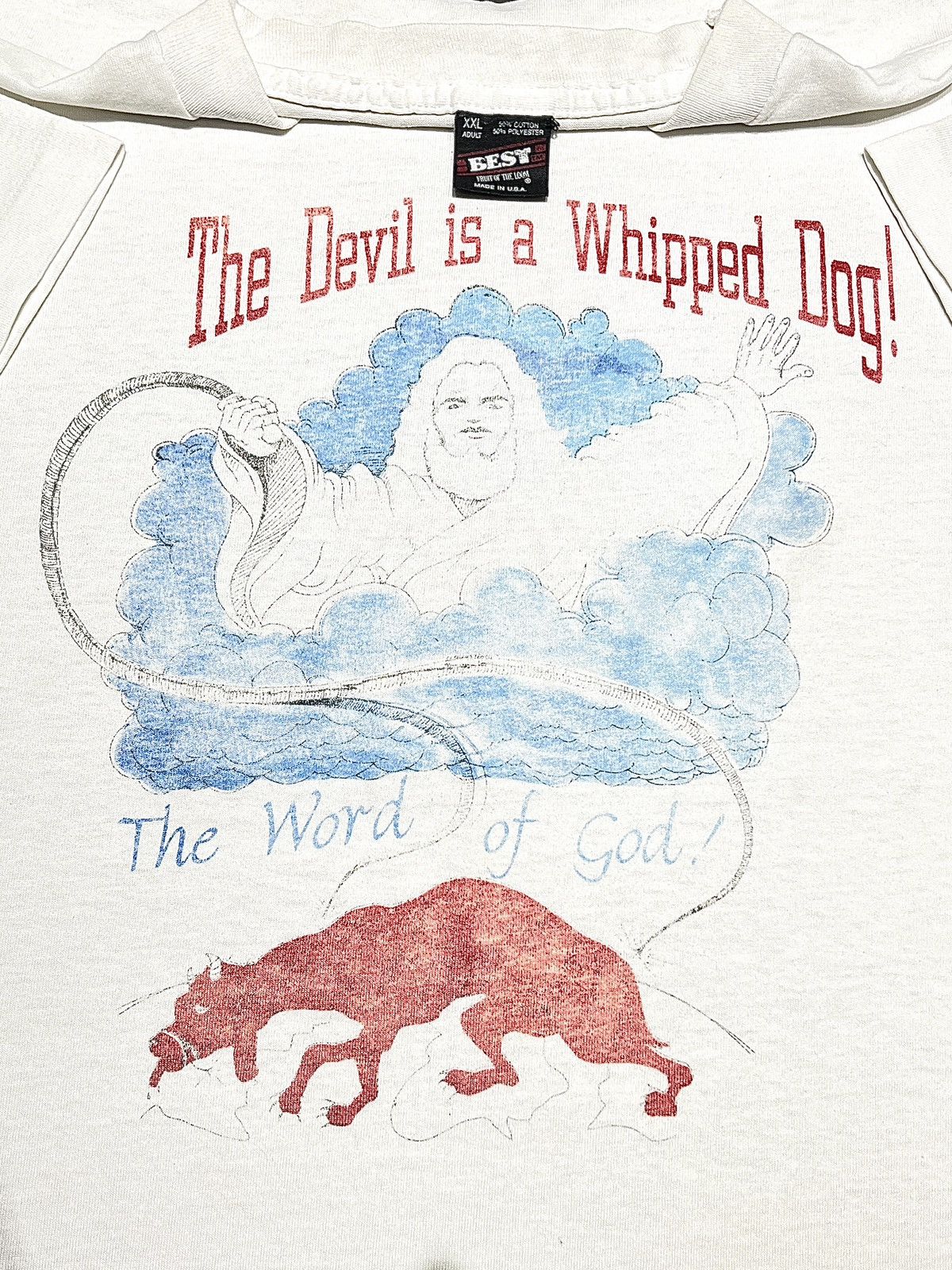 Vintage Vintage 90’s The Devil Is A Whipped Dog Size US XXL / EU 58 / 5 - 1 Thumbnail