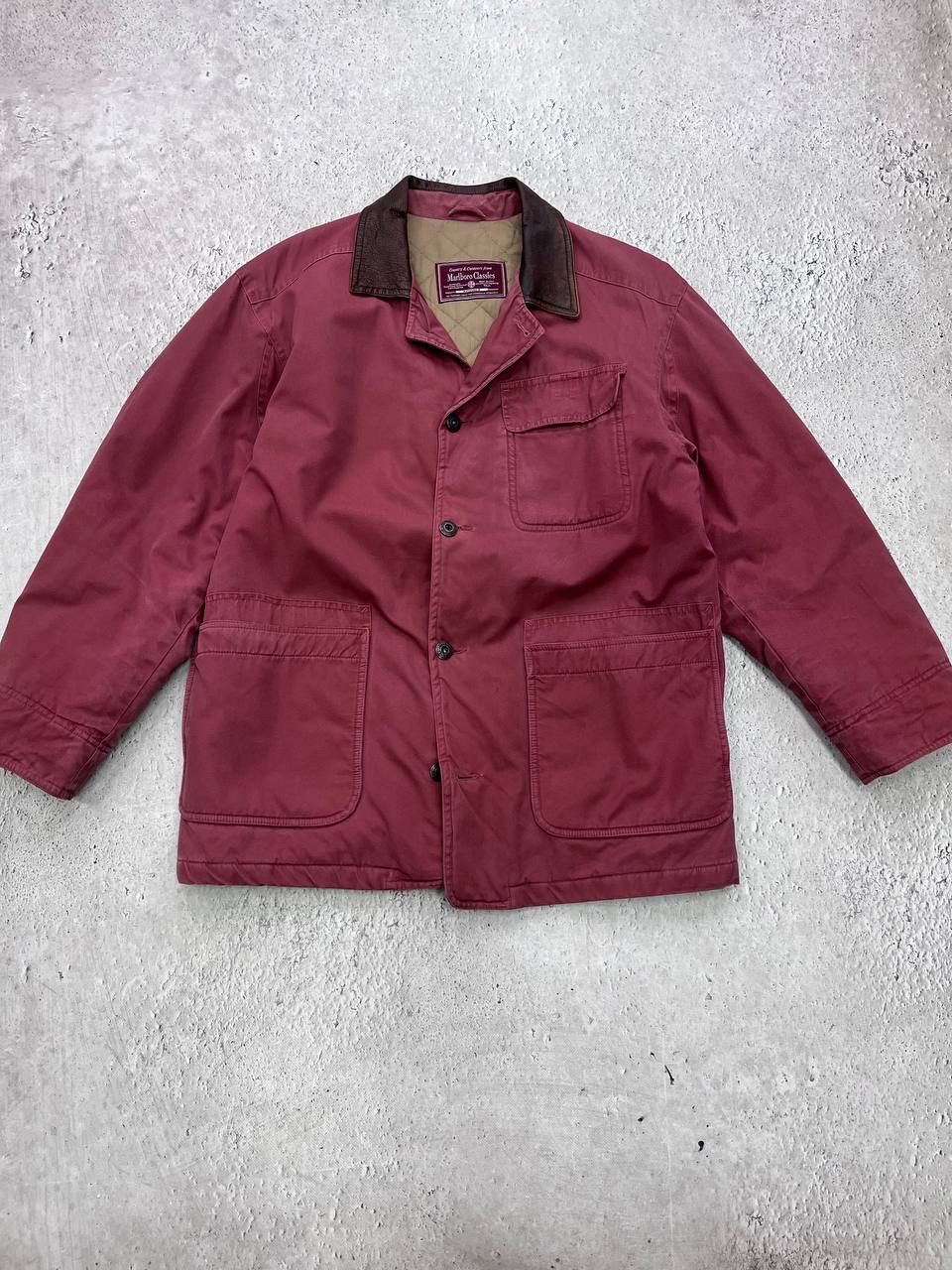 Marlboro × Marlboro Classics × Vintage SALE💣💣 Vintage 90s Marlboro Classics Jacket Made Italy Coat Size US M / EU 48-50 / 2 - 1 Thumbnail