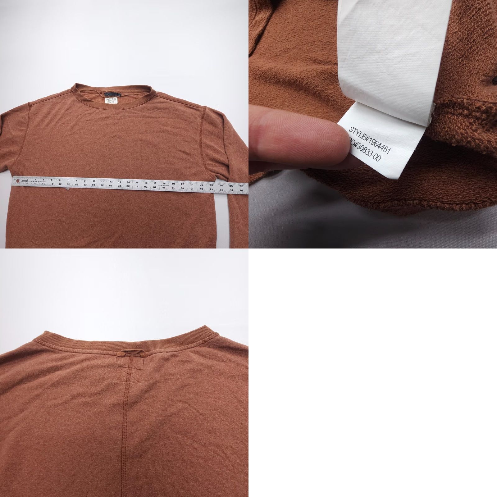 Prana VINTAGE PrAna Cozy Up Polmdale Top Sweatshirt Size Medium Hemp Crop Boxy Lounge Outdoor Size M / US 6-8 / IT 42-44 - 8 Thumbnail