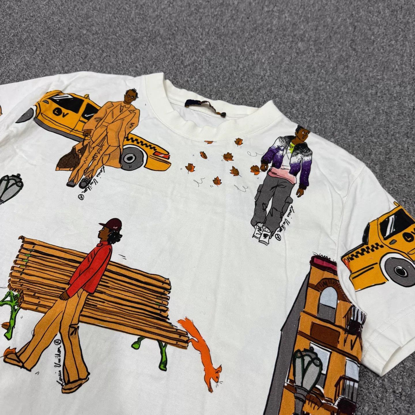 Louis Vuitton Louis Vuitton Street Short Sleeve Tee S 99 New Size S / US 4 / IT 40 - 3 Thumbnail