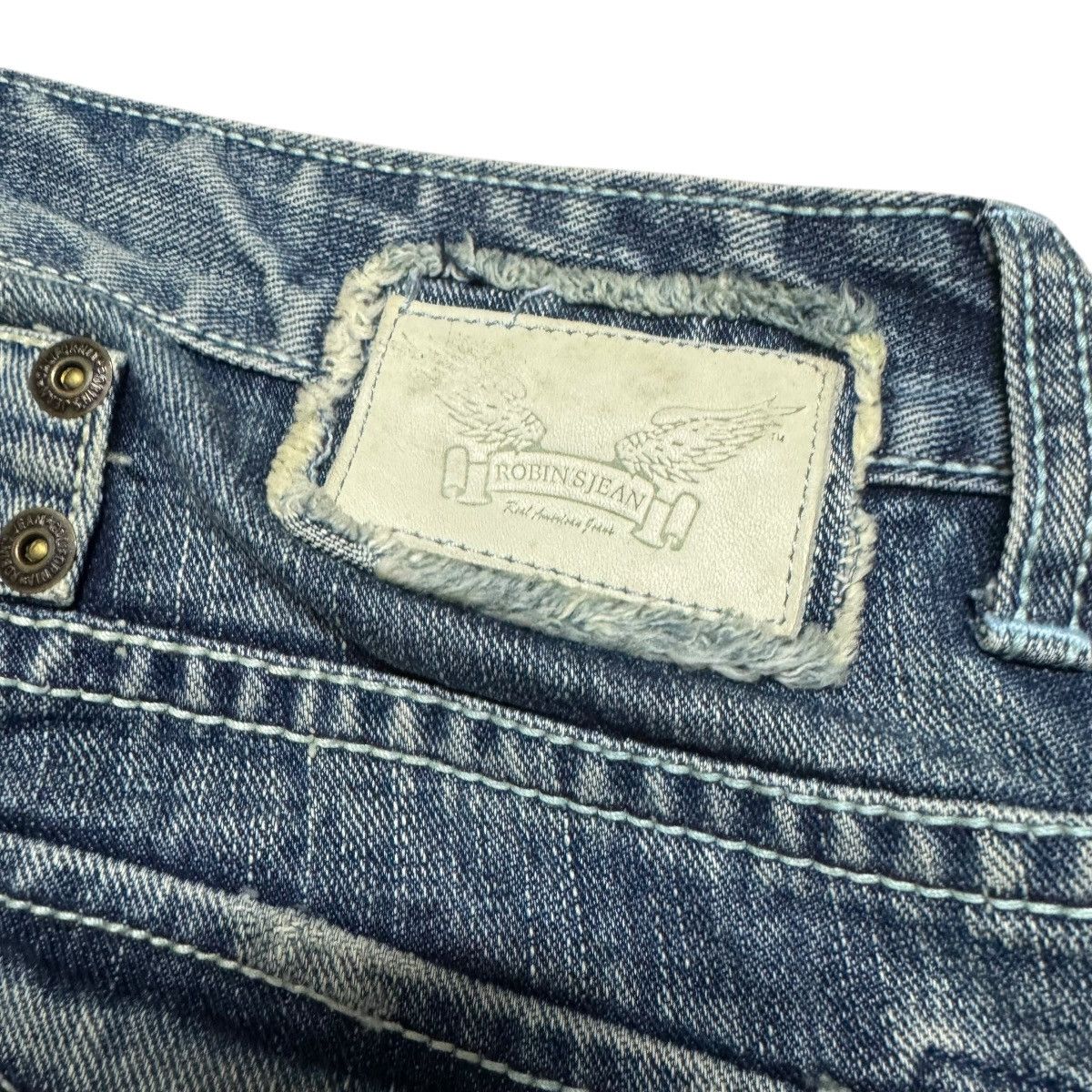 Robins Jeans Robins Jeans Embroidery Denim Flare Jeans Size US 33 - 13 Thumbnail