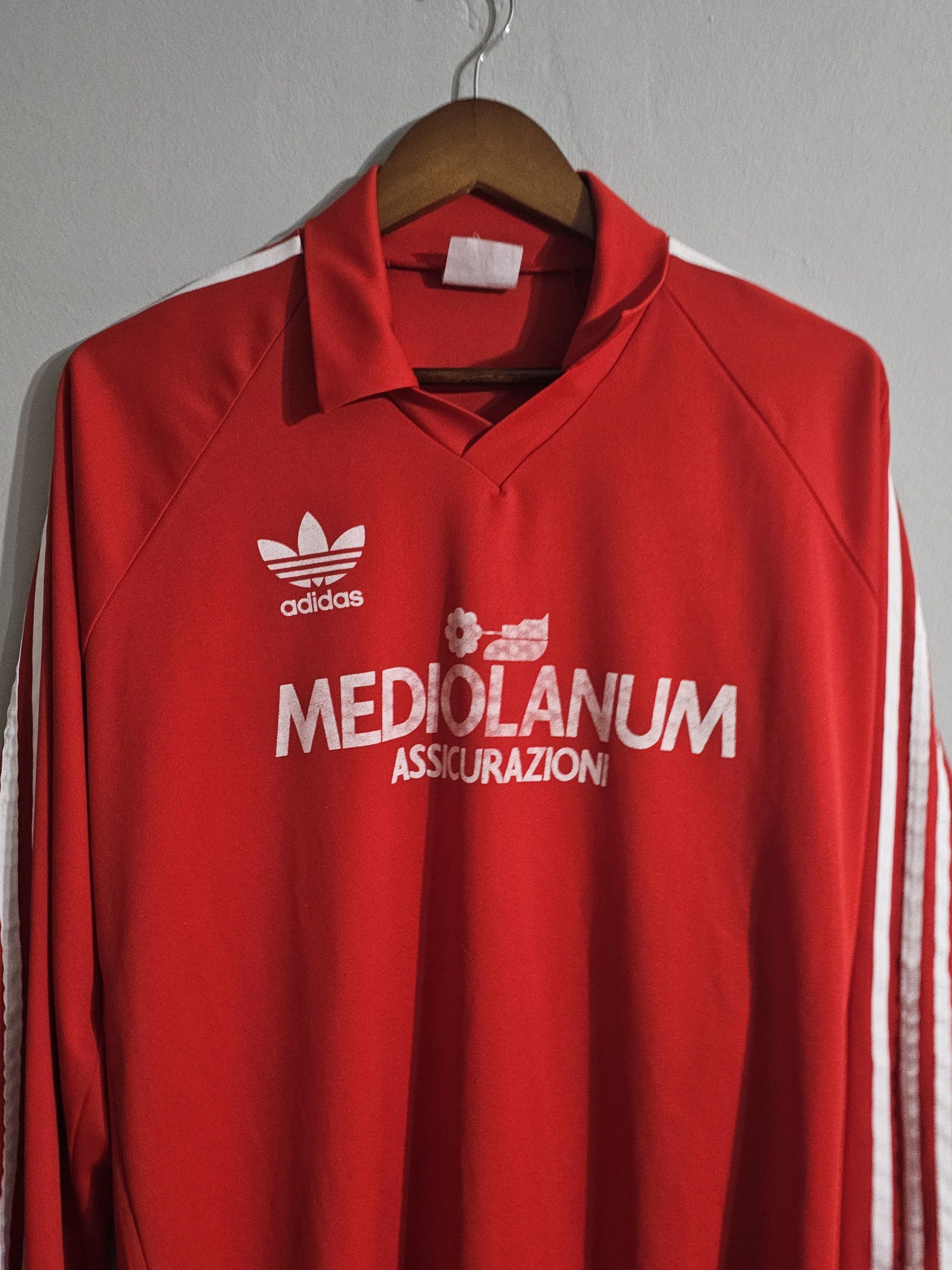 Adidas AC Milan 1990-93 Adidas Training Kit Size US L / EU 52-54 / 3 - 2 Thumbnail