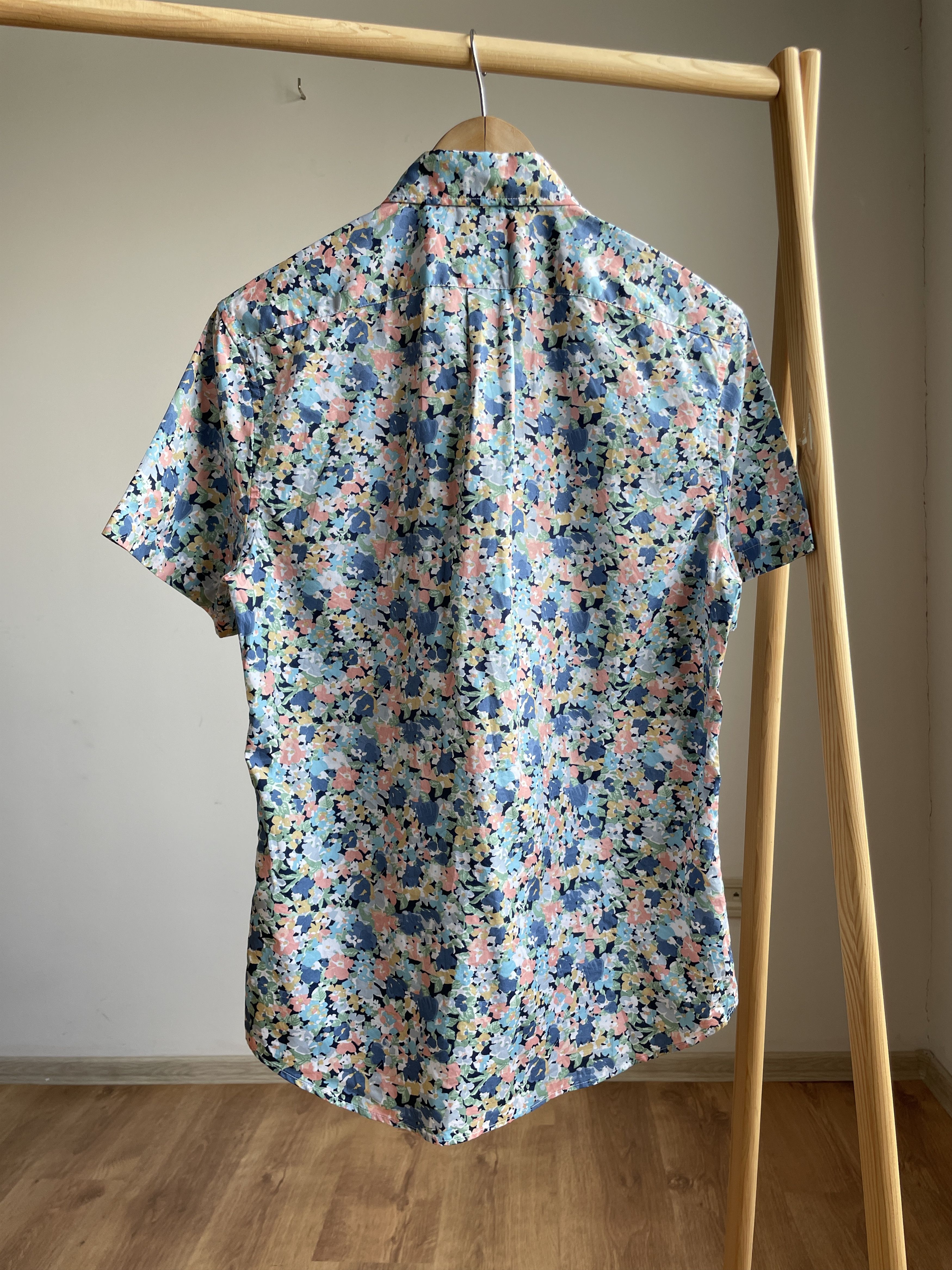 J.Crew J.Crew Floral Print Slim Fir Short Sleeve Shirt Size S Size US S / EU 44-46 / 1 - 2 Thumbnail