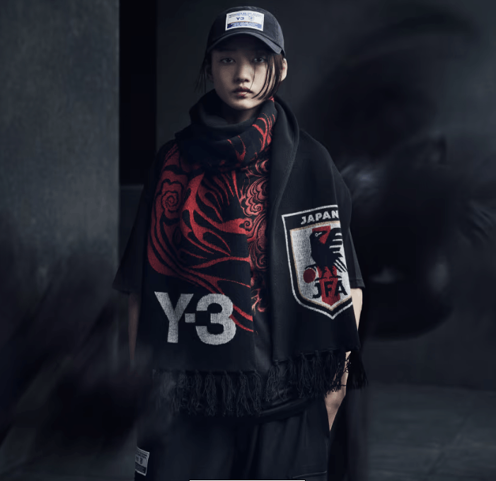 Y-3 BNWT AW24 Y-3 YOHJI YAMAMOTO JFA SCARF Size ONE SIZE - 9 Thumbnail