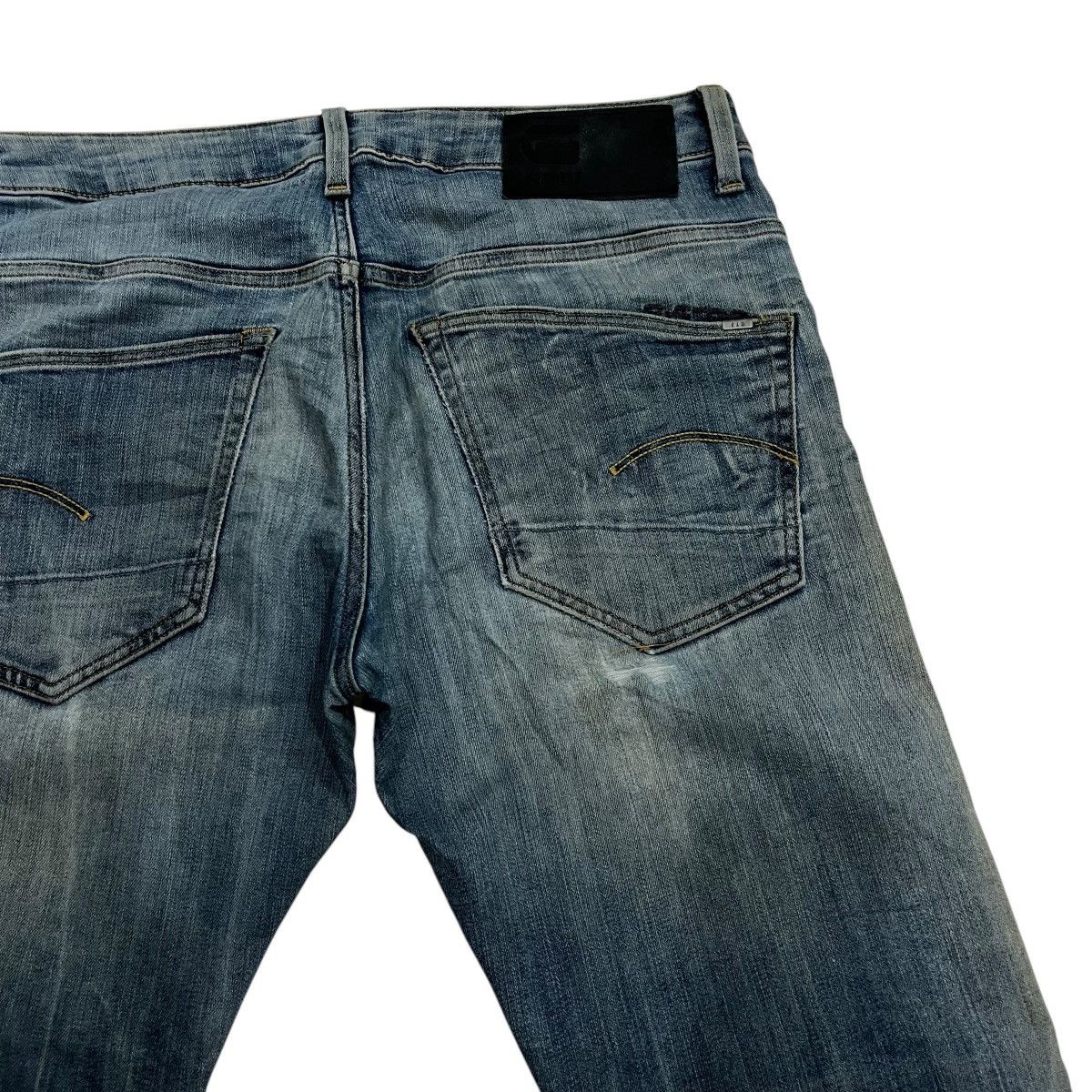 G-Star Vintage G Star Raw Distressed Denim Jeans Size US 34 / EU 50 - 12 Thumbnail