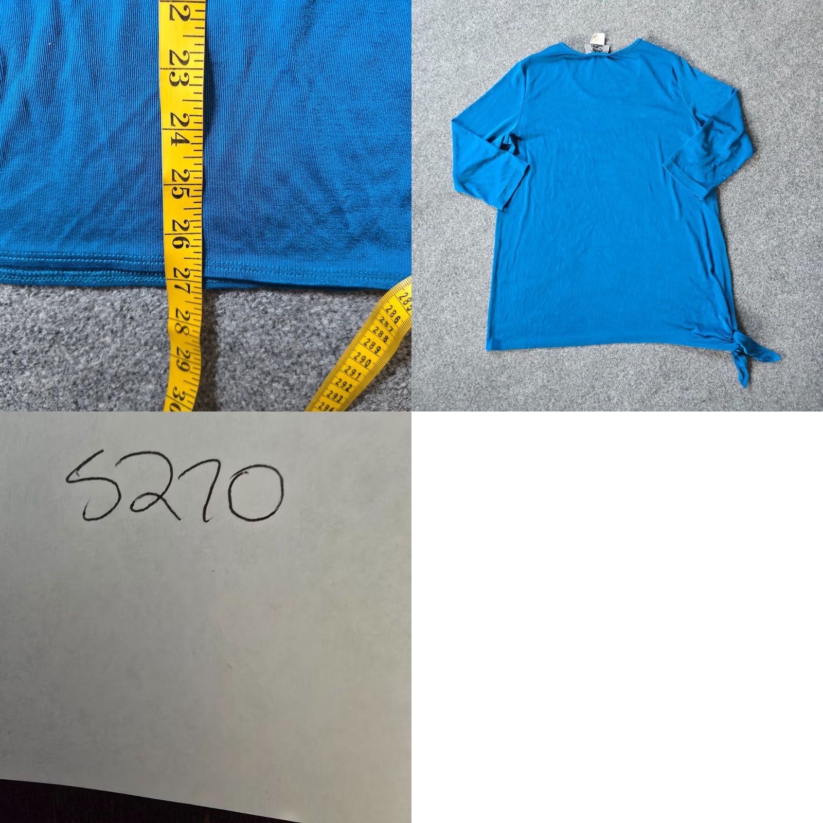 J Brand Slinky Brand Top Women Blue Rhinestone Mandala Stretch No Iron Casual Shirt L Adults Mens? Size L / US 10 / IT 46 - 8 Thumbnail