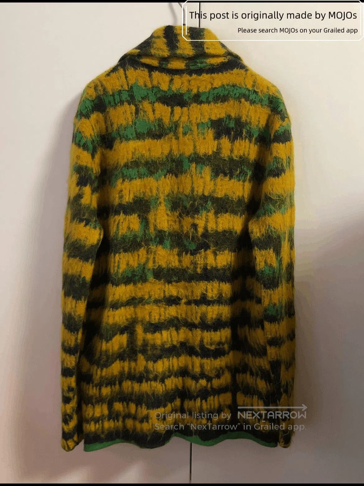 Saint Laurent Paris Saint Laurent Paris Oversized Mohair Mix Color Cardigan. Size XS / US 0-2 / IT 36-38 - 5 Thumbnail