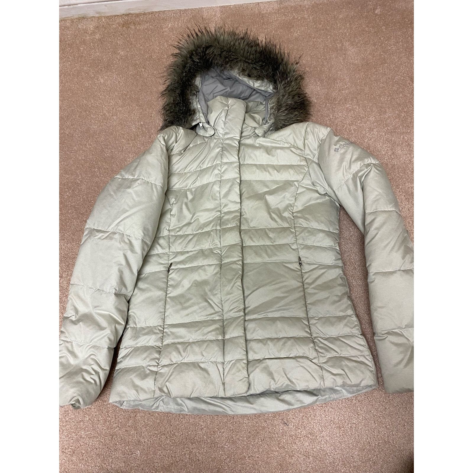 Columbia COLUMBIA WOMEN'S MERCURY MAVEN DOWN JACKET Cream SMALL Size S / US 4 / IT 40 - 15 Thumbnail