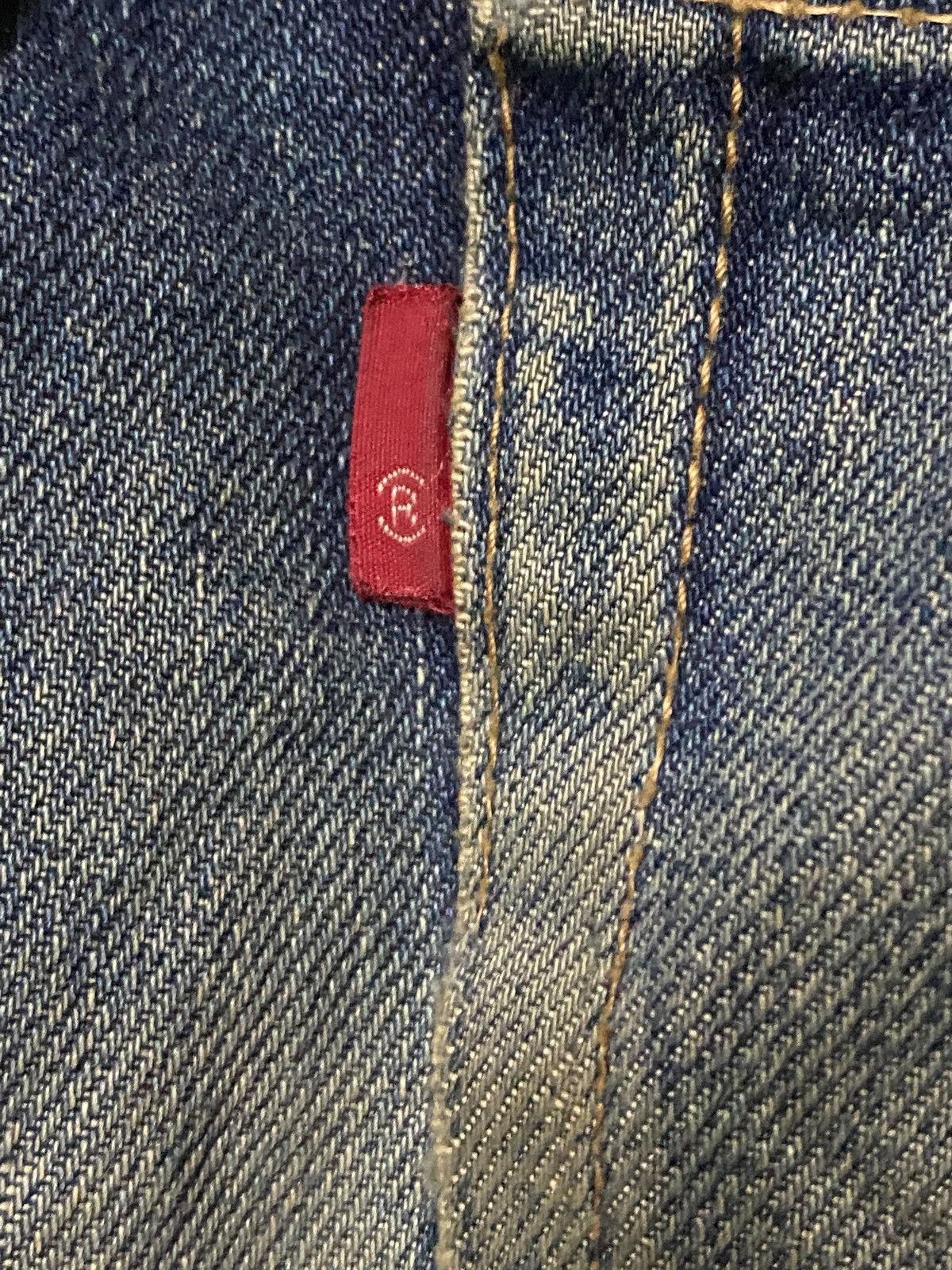 Men's Wearhouse Vintage Unique Clothing Warehouse Mud Wash Loose Jeans Size US 33 - 11 Thumbnail
