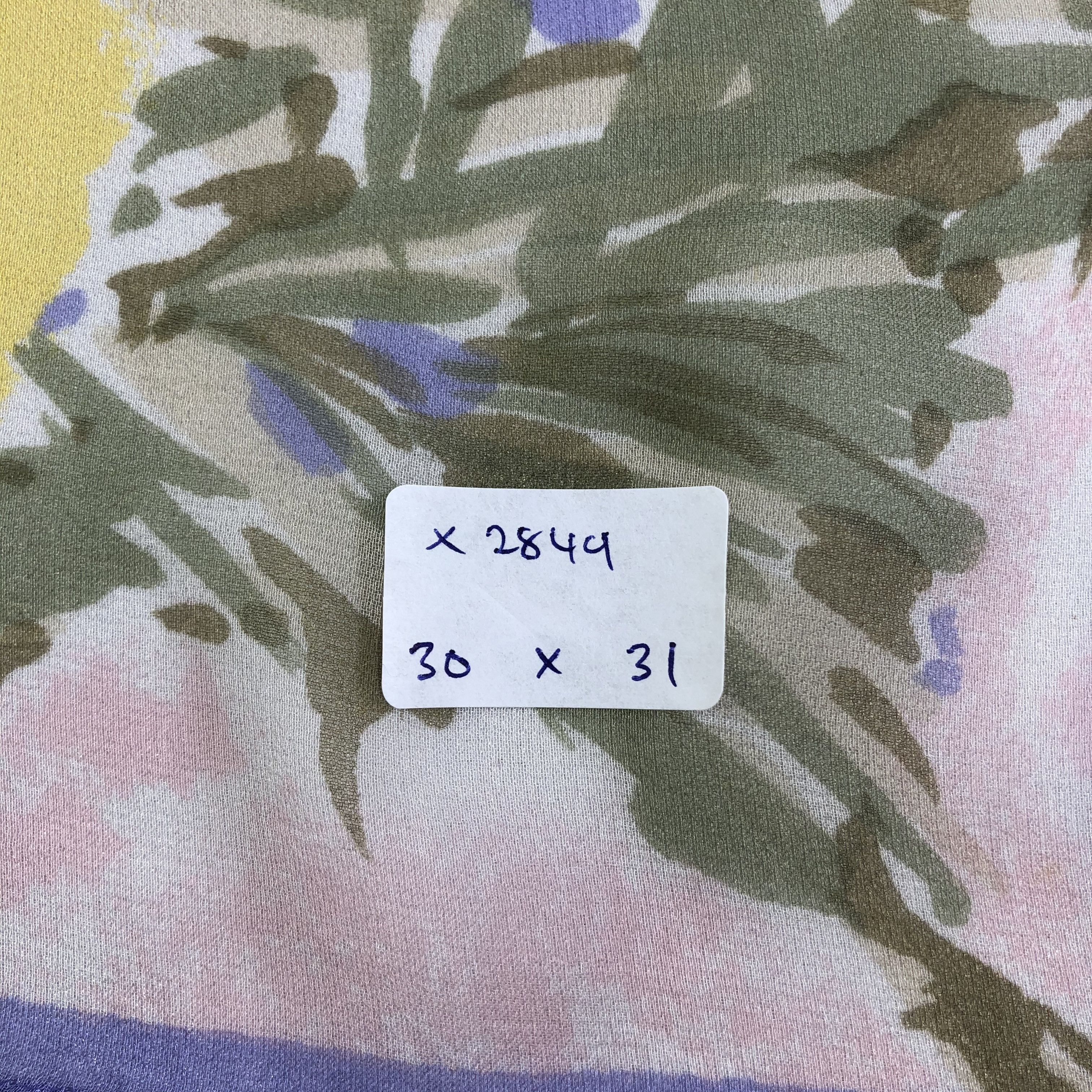 Vintage Vintage Silk Scarf Size ONE SIZE - 7 Thumbnail