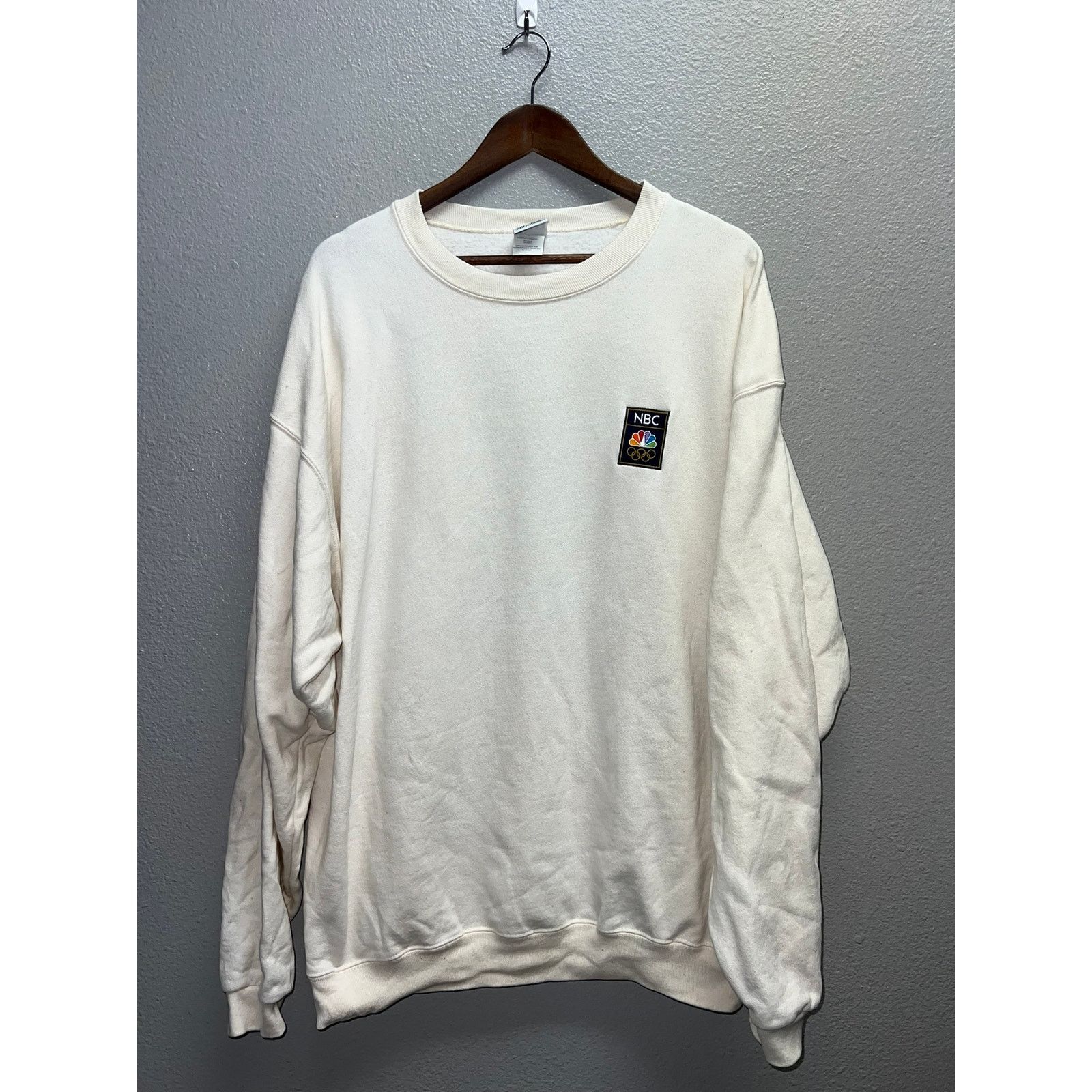 Columbia Vintage Olympics Sweatshirt NBC Channel Crewneck 90s XL Size US XL / EU 56 / 4 - 1 Thumbnail