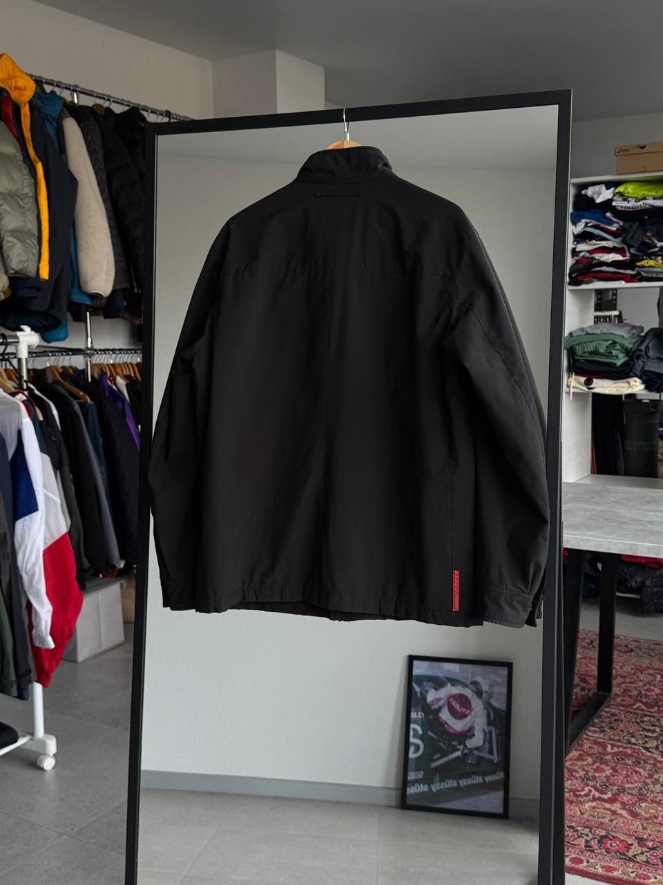 Prada Prada art SGA848 wind stopper waterproof coat jacket size 56 Size US XL / EU 56 / 4 - 7 Thumbnail