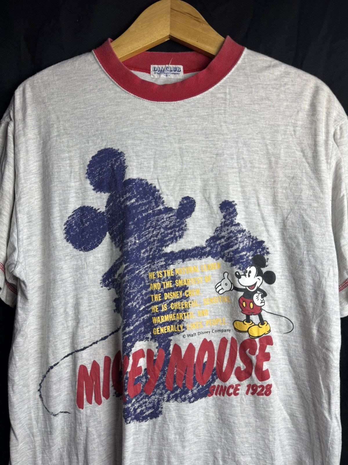 Hysteric Glamour × Japanese Brand × Mickey Mouse Japanese Poem Mickey Mouse Tees Size US M / EU 48-50 / 2 - 3 Thumbnail