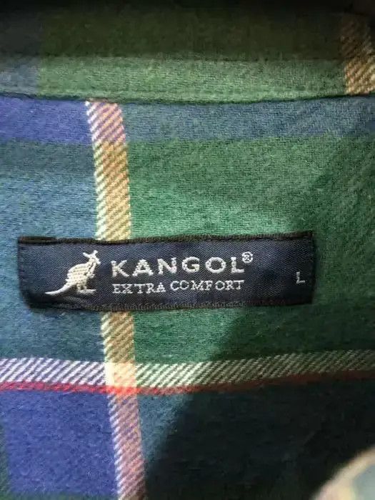 Kangol Vintage Kangol Plaid Tartan Flannel Shirt 👕 Size US M / EU 48-50 / 2 - 3 Thumbnail