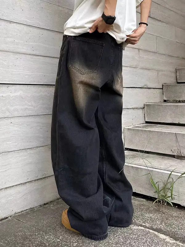 VIBE Retro nostalgic straight-leg gradient draped jeans Size US 30 / EU 46 - 6 Thumbnail