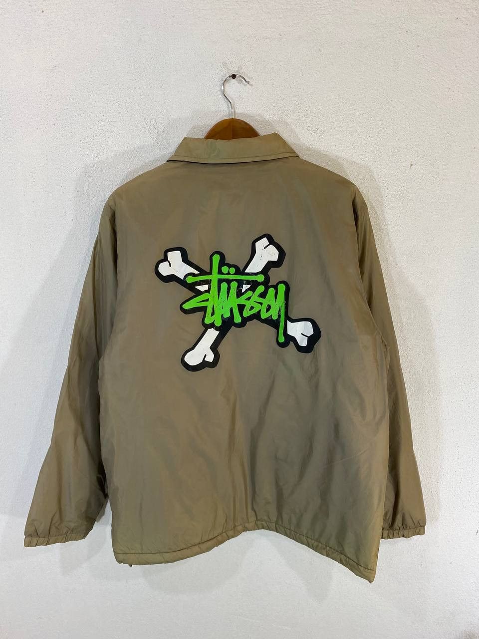 Stussy stussy coach jacket backhit big logo nice design Size US L / EU 52-54 / 3 - 1 Thumbnail
