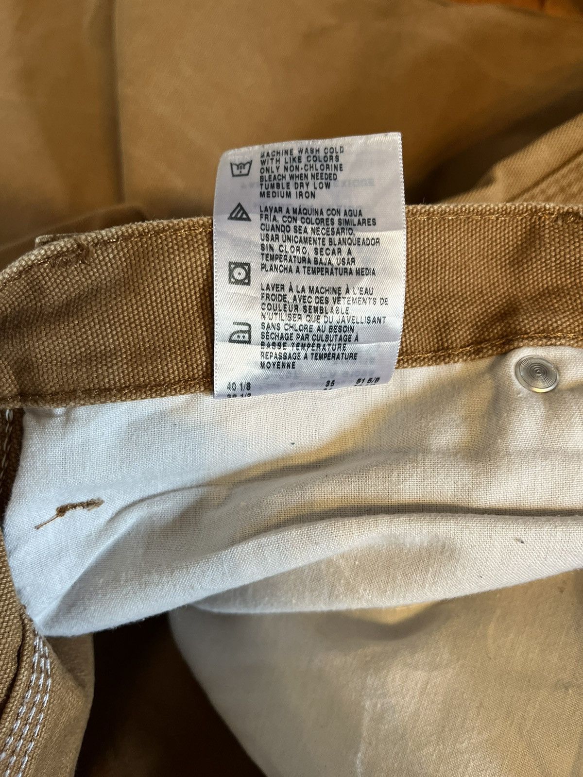 Dickies Beige Dickies Work Pants Size US 38 / EU 54 - 10 Thumbnail