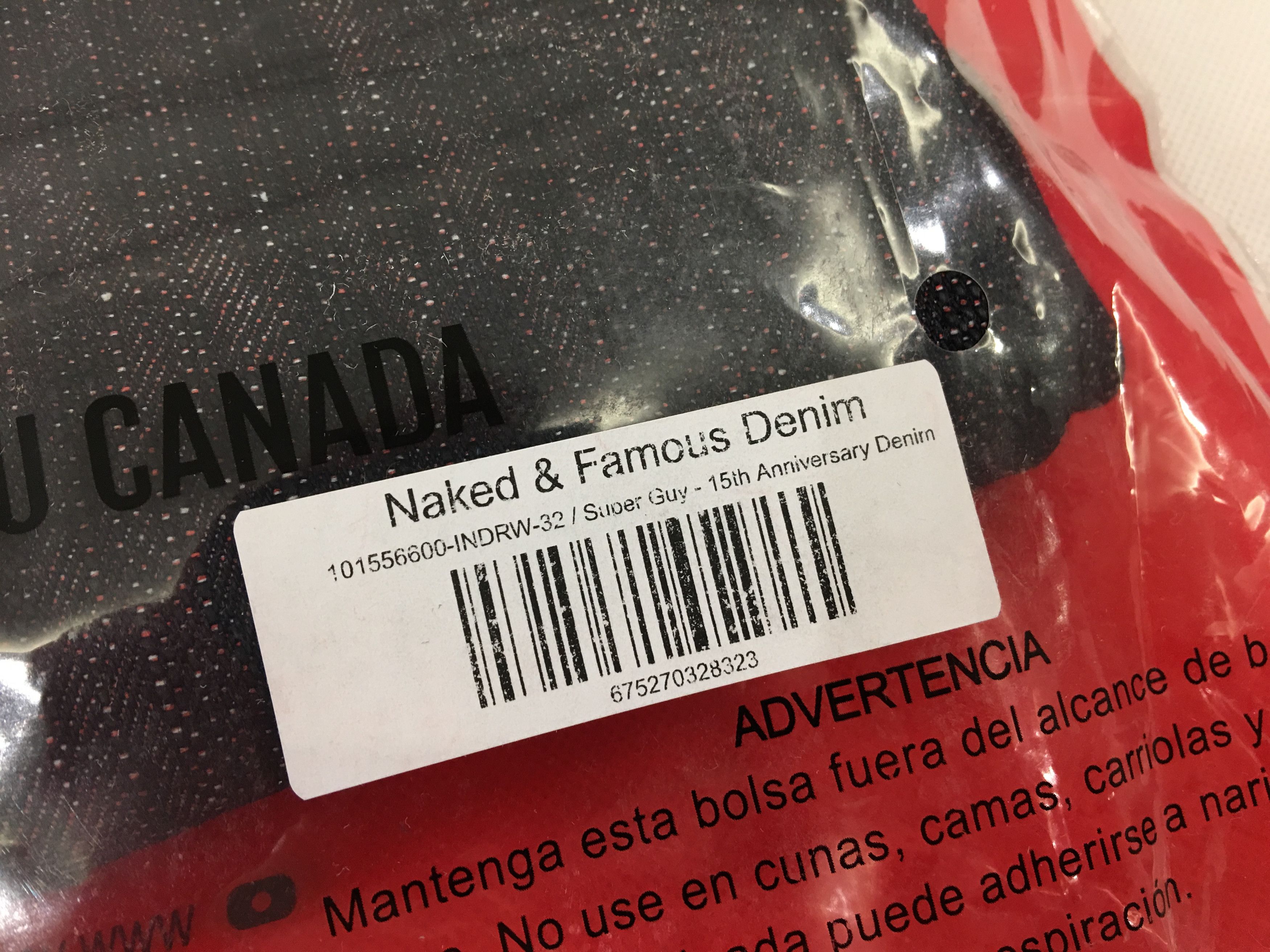 Naked & Famous Naked & Famous 15th Anniversary 15oz Jeans Super Guy 32 Size US 32 / EU 48 - 21 Thumbnail