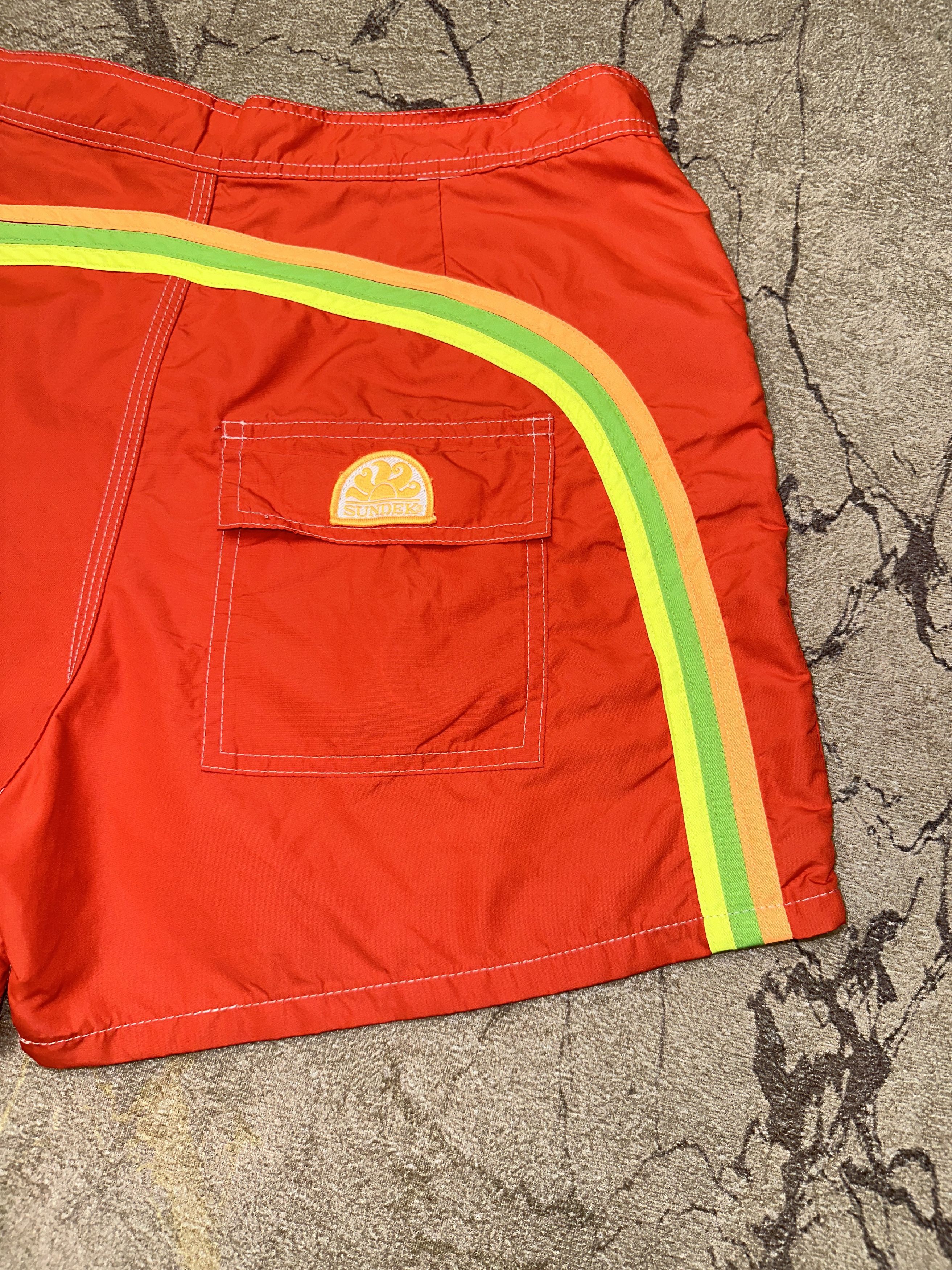 Sundek Sundek 32 Surf Beach Board Shorts Swim Trunks Suit Size 32 S Size US 32 / EU 48 - 4 Thumbnail