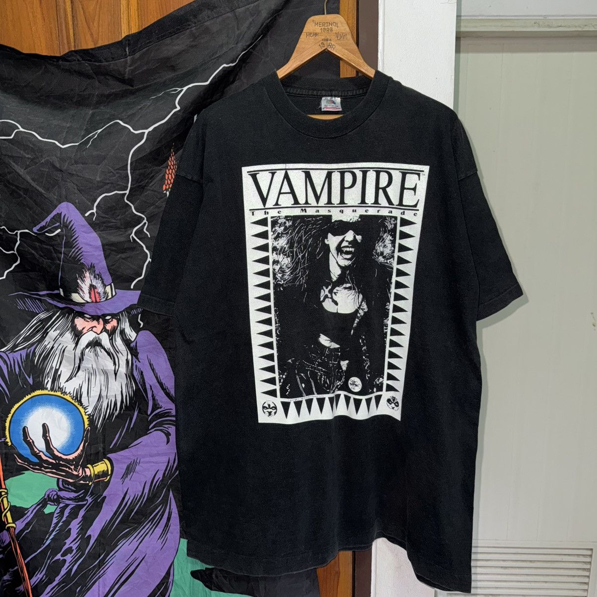 Fashion Victim Vtg 90S VAMPIRE THE MASQUERADE x FASHION VICTIM Size US XL / EU 56 / 4 - 1 Thumbnail