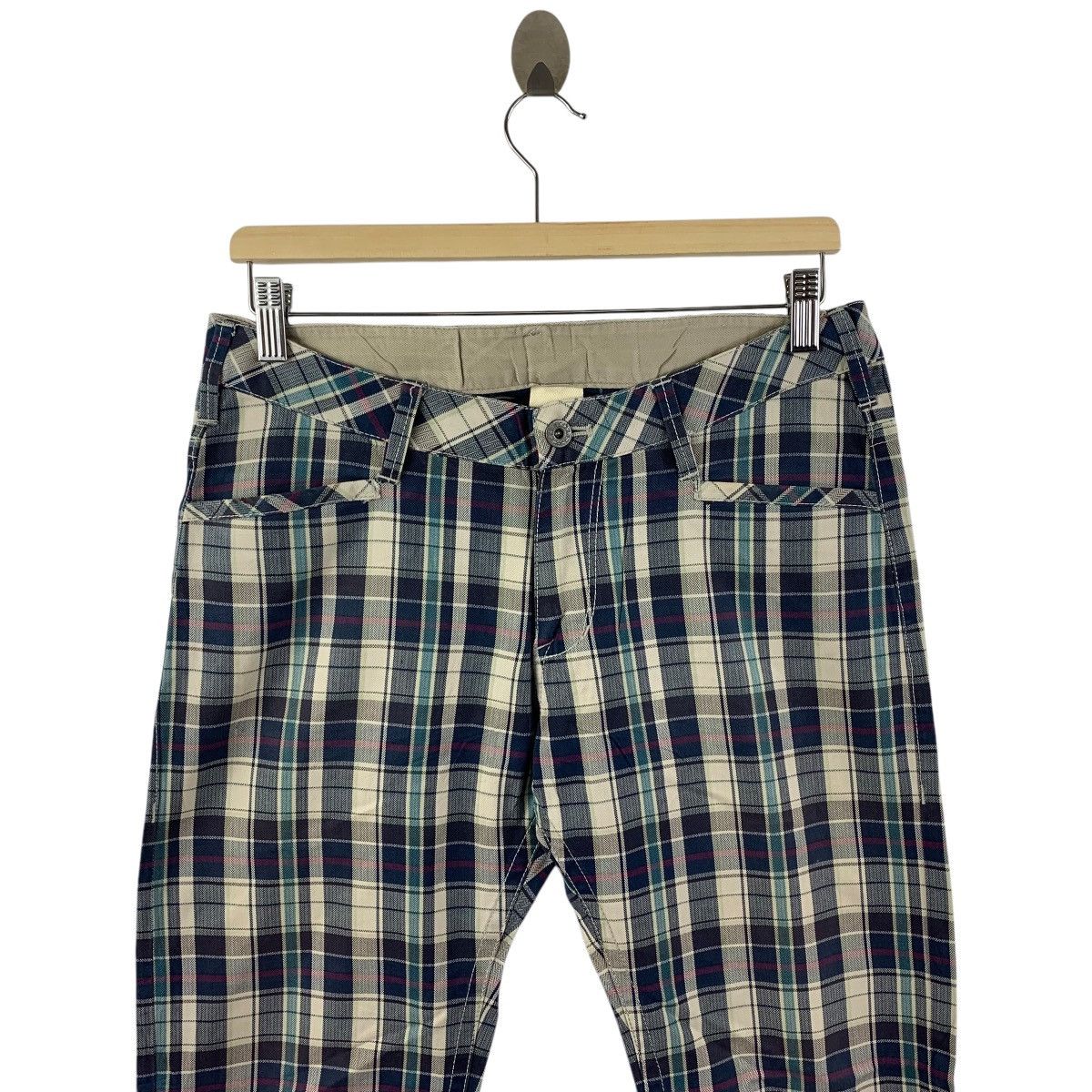 Japanese Brand HIROMICHI NAKANO japanesebrand checkered pants Size 32" / US 10 / IT 46 - 2 Thumbnail