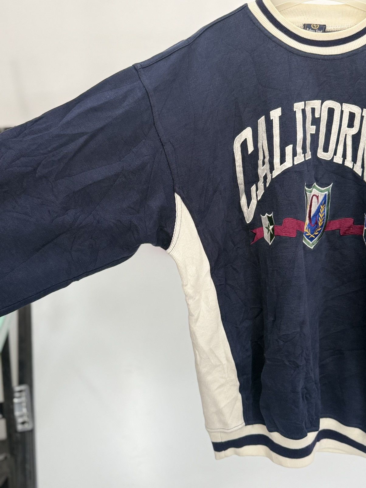 California Arts. 🔥 California Crest Embroidery Sweatshirt Oversize Fit - 4L Size US M / EU 48-50 / 2 - 6 Thumbnail