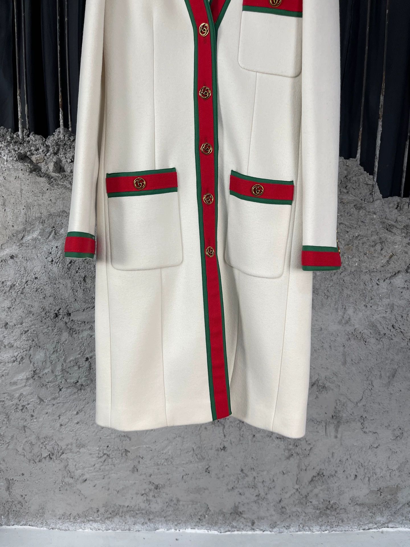 Gucci Gucci Wool Trench Coat Women's 36 New Size XS / US 0-2 / IT 36-38 - 4 Thumbnail
