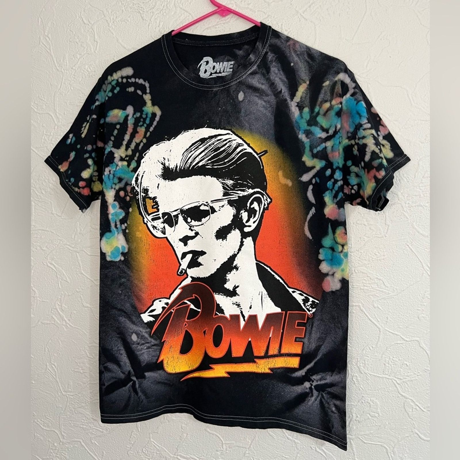 Band Tees OFFICIAL DAVID BOWIE ZIGGY AOP TOUR BAND TEE SHIRT NEW Size US S / EU 44-46 / 1 - 1 Thumbnail