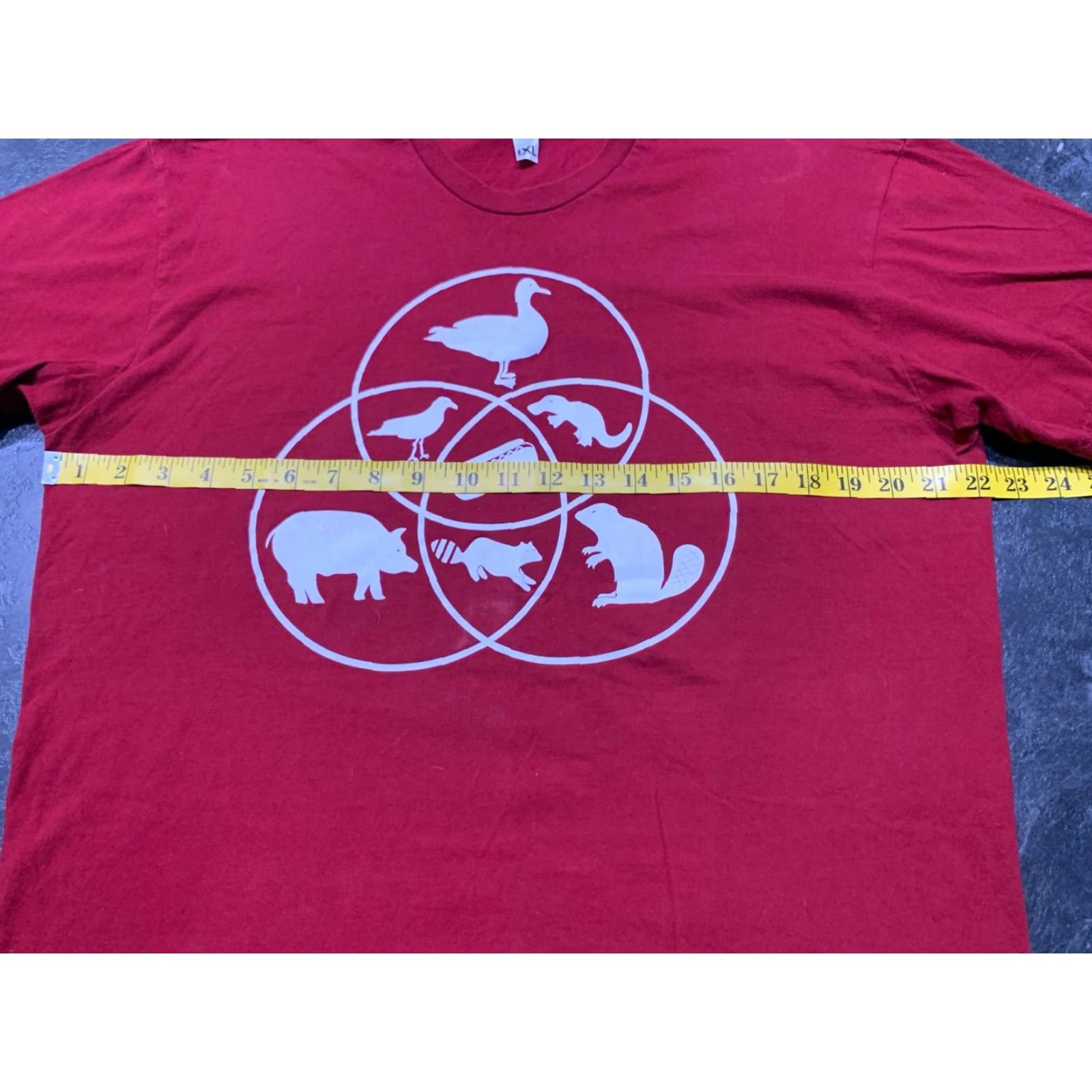 Vintage VINTAGE Shirt.woot! Red Graphic T-Shirt Men's XL Size US XL / EU 56 / 4 - 6 Thumbnail