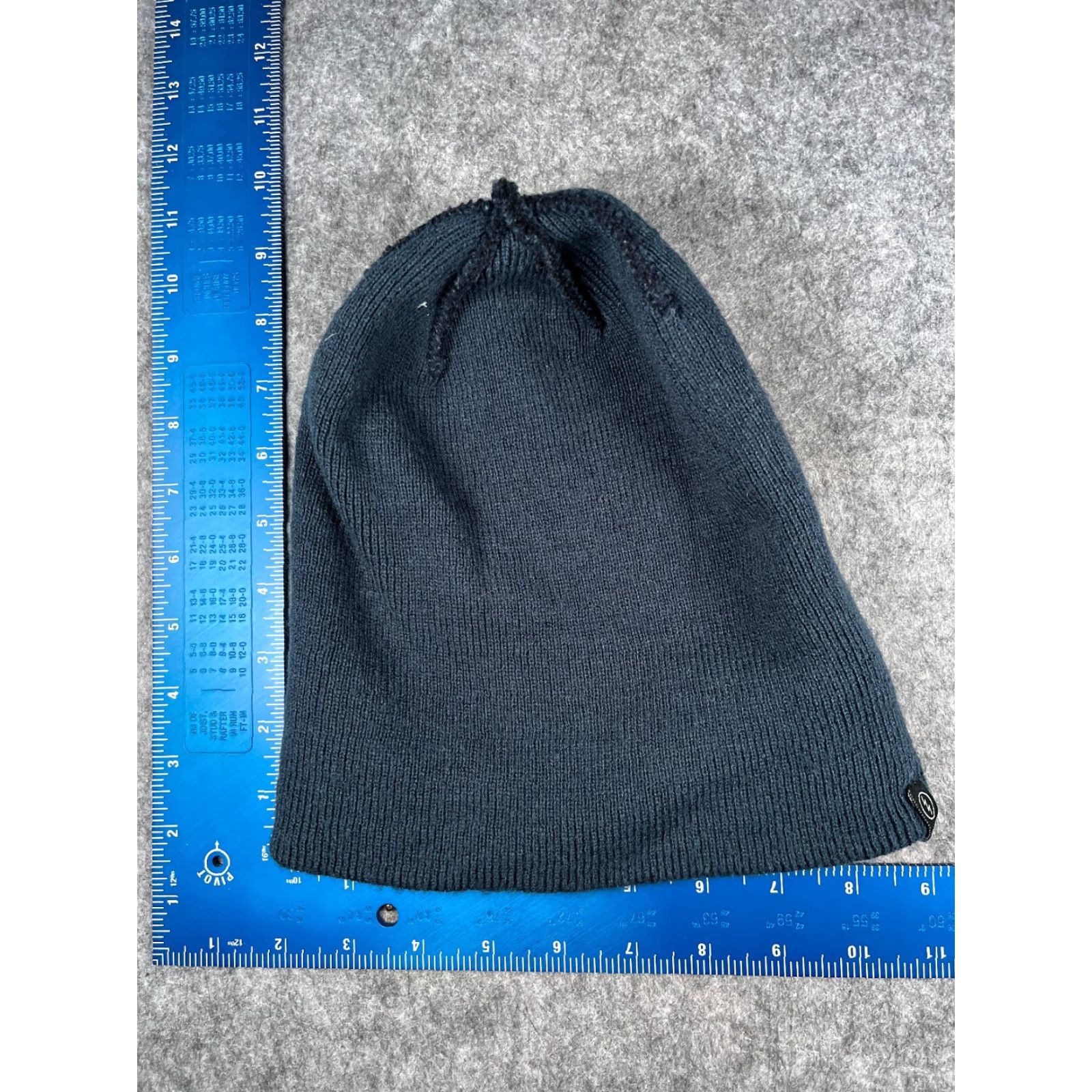 Vintage Lightning Beanie Toque Adult One Size Black Blue Knit Striped Acrylic Beanie Hat Unbranded Unisex Adults Men Women Gear Outdoor Ski Autumn Winter" Size ONE SIZE - 5 Thumbnail