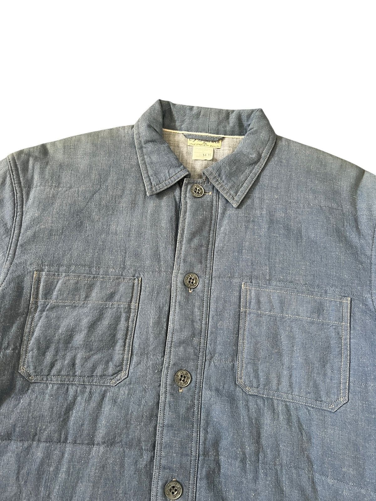 Japanese Brand × Old Joe AW14 Old Joe & Co. Quilting Shirt Jacket Size US S / EU 44-46 / 1 - 3 Thumbnail