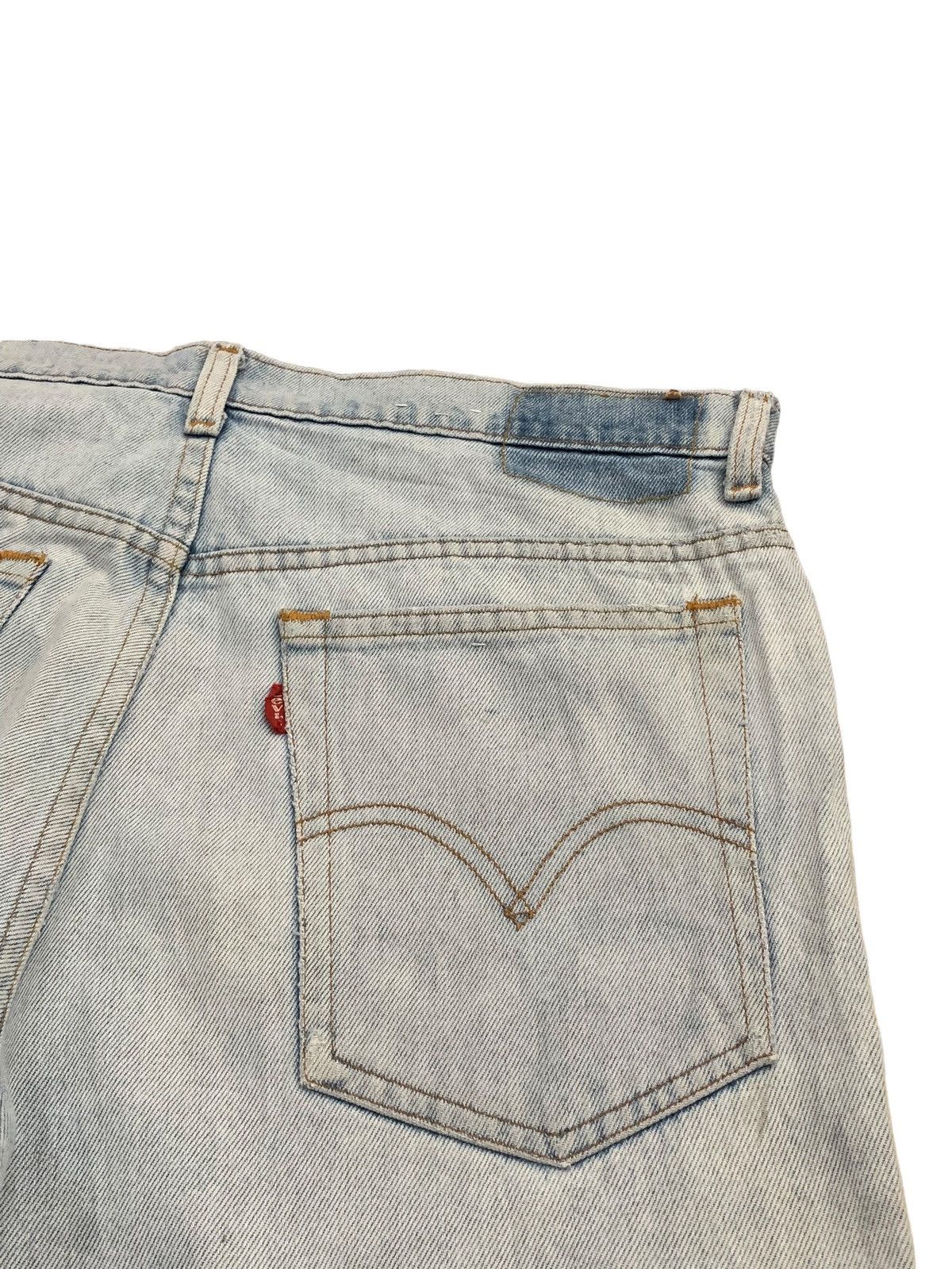 Levi's Vintage Levis 515 Light Wash Distressed Denim (AC48) Size US 32 / EU 48 - 15 Thumbnail