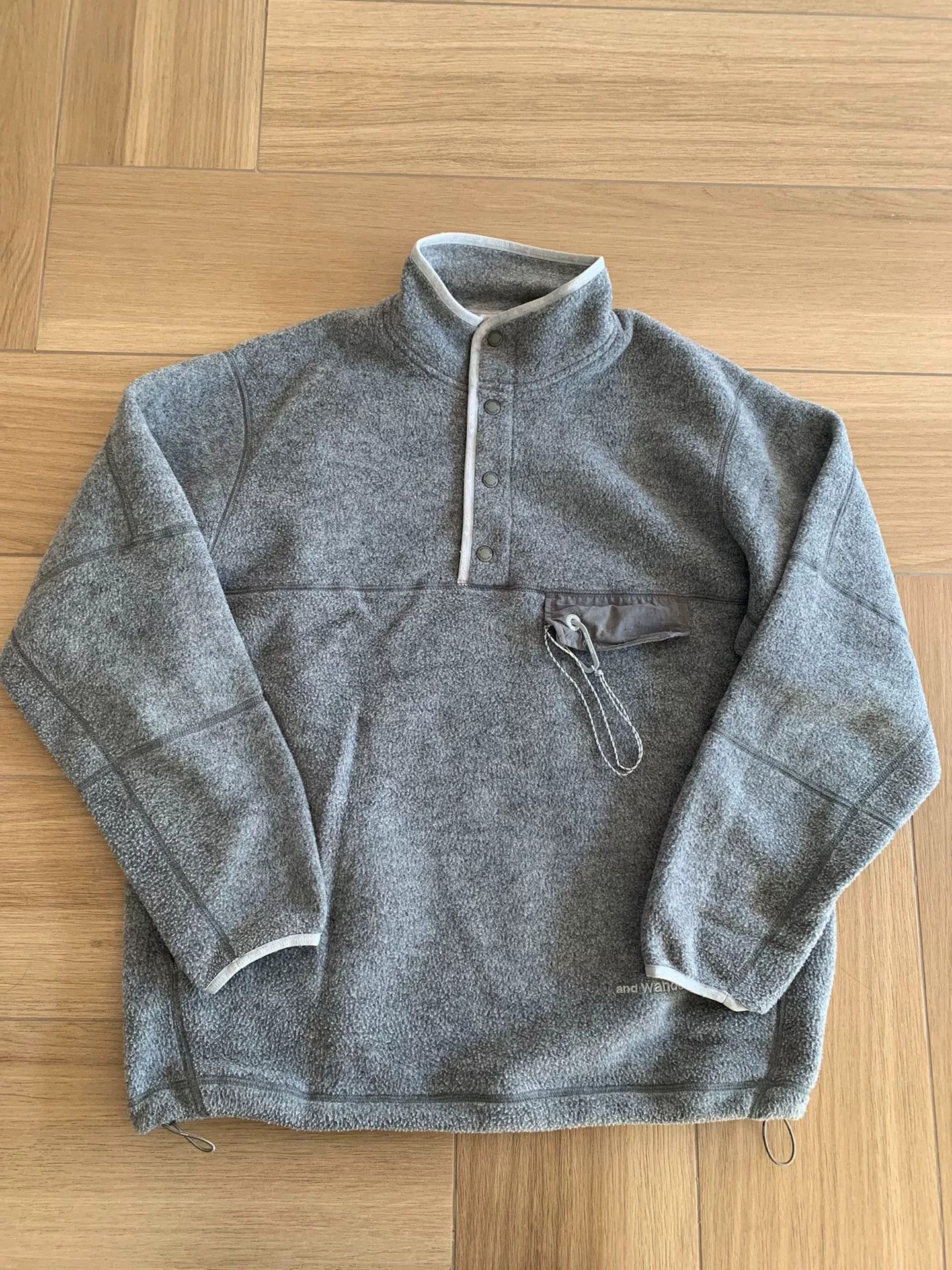 And Wander warm pullover with stand-up collar for men Size US XL / EU 56 / 4 - 1 Thumbnail