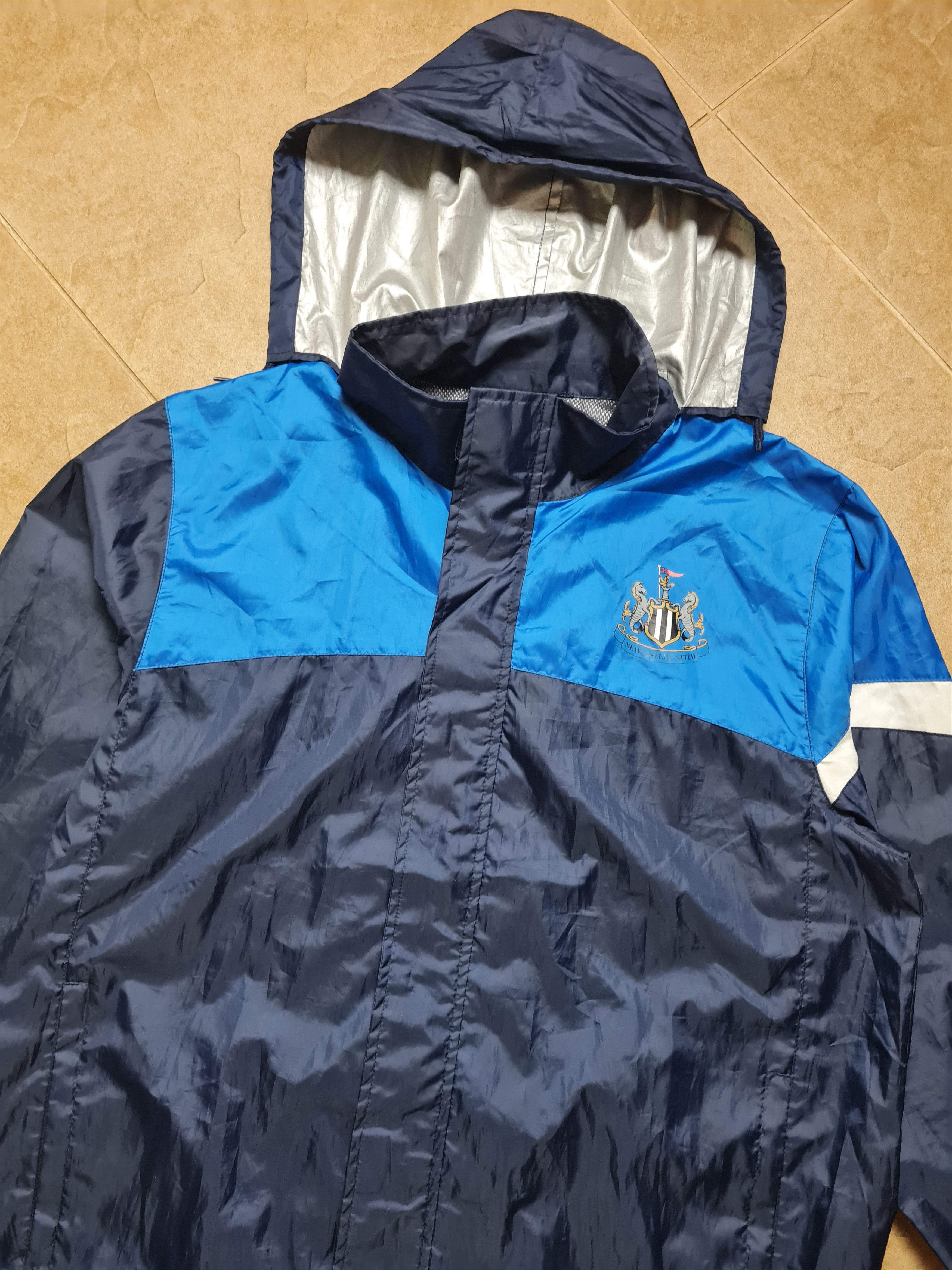 Other Rare 90s Newcastle United Training Rain Coat Jacket Size US M / EU 48-50 / 2 - 7 Thumbnail