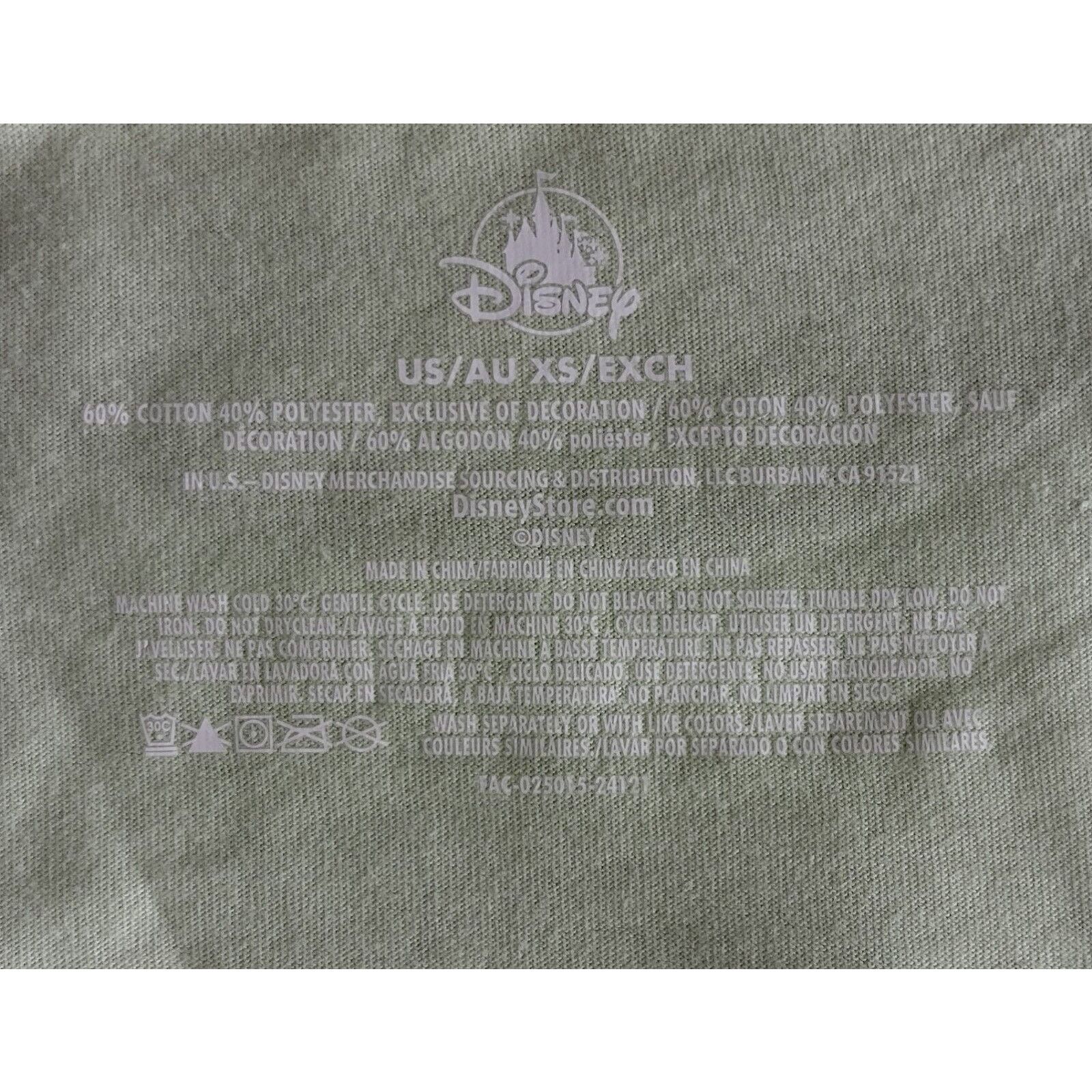 Disney Walt Disney's Tinkerbell On A Light Green T-Shirt Women’s XS Size XS / US 0-2 / IT 36-38 - 5 Thumbnail
